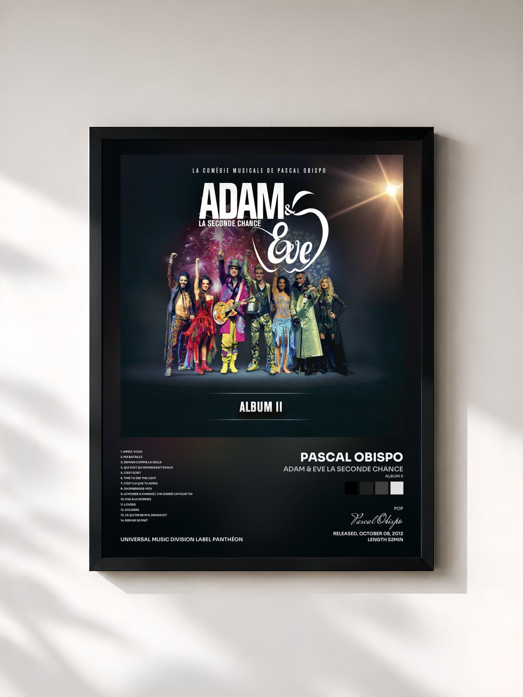 Pascal Obispo · Adam & Eve La Seconde Chance (Album II)