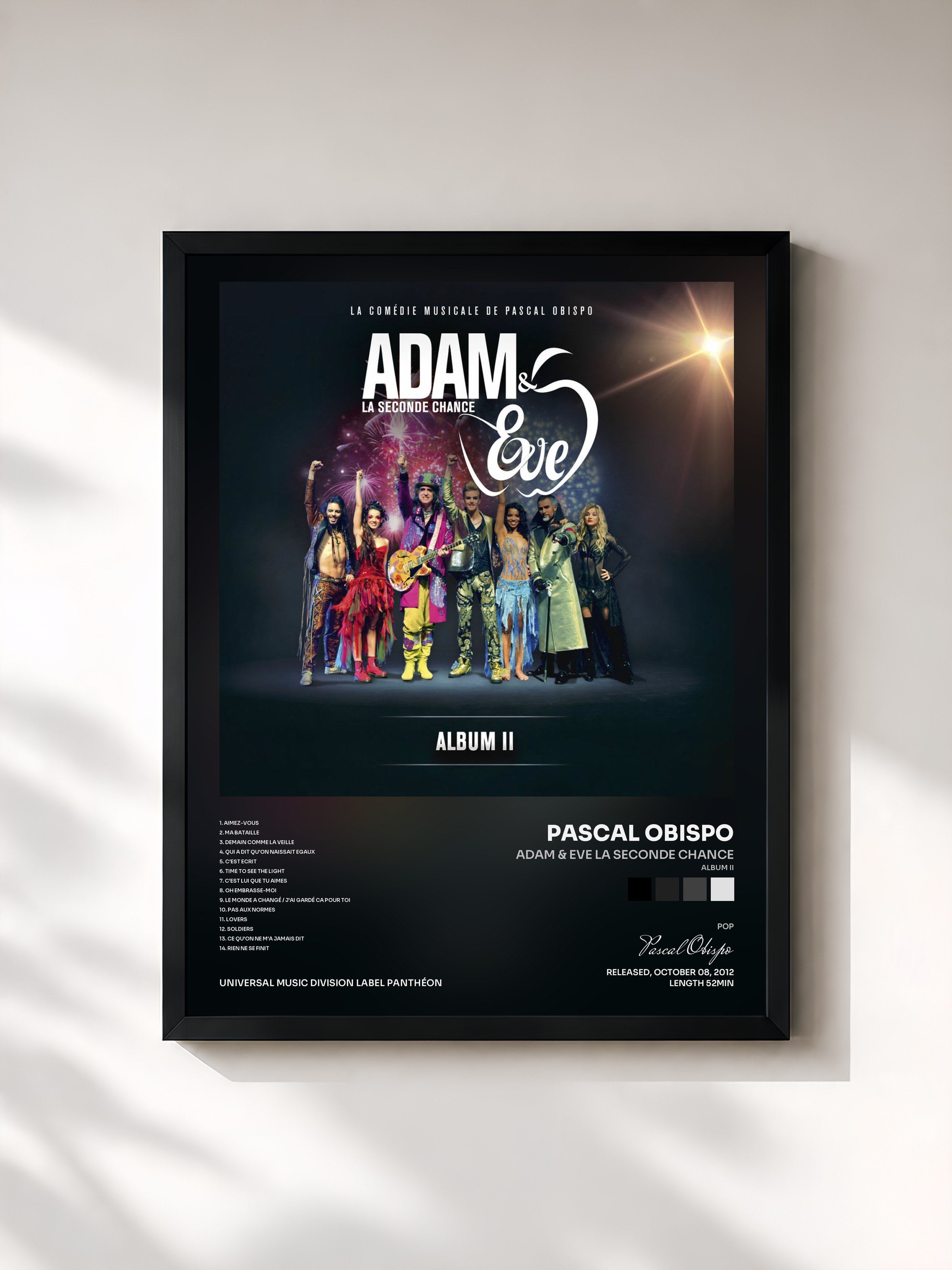 Pascal Obispo · Adam & Eve La Seconde Chance (Album II)