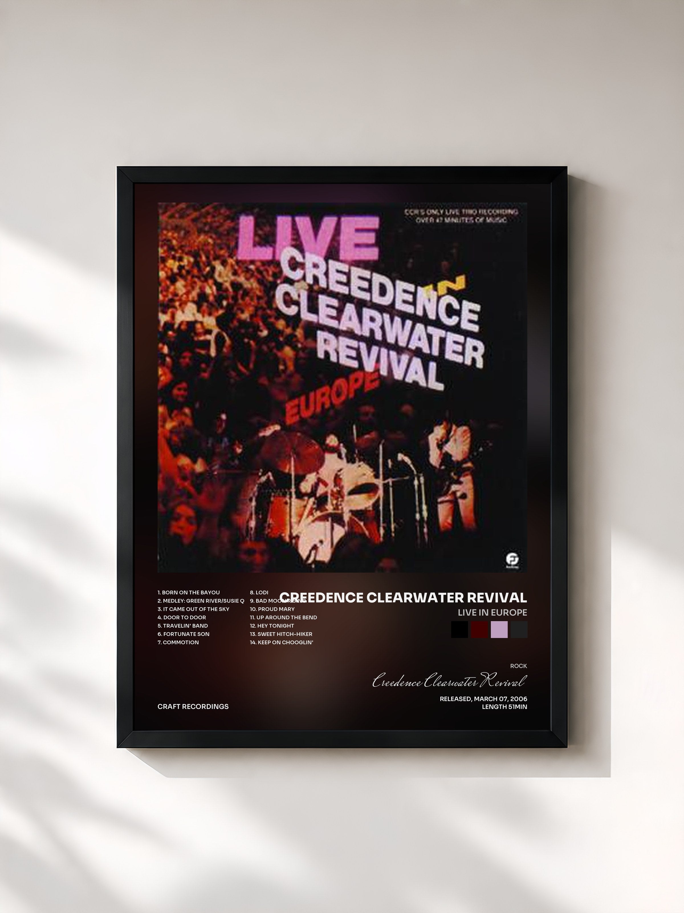 Creedence Clearwater Revival · Live In Europe