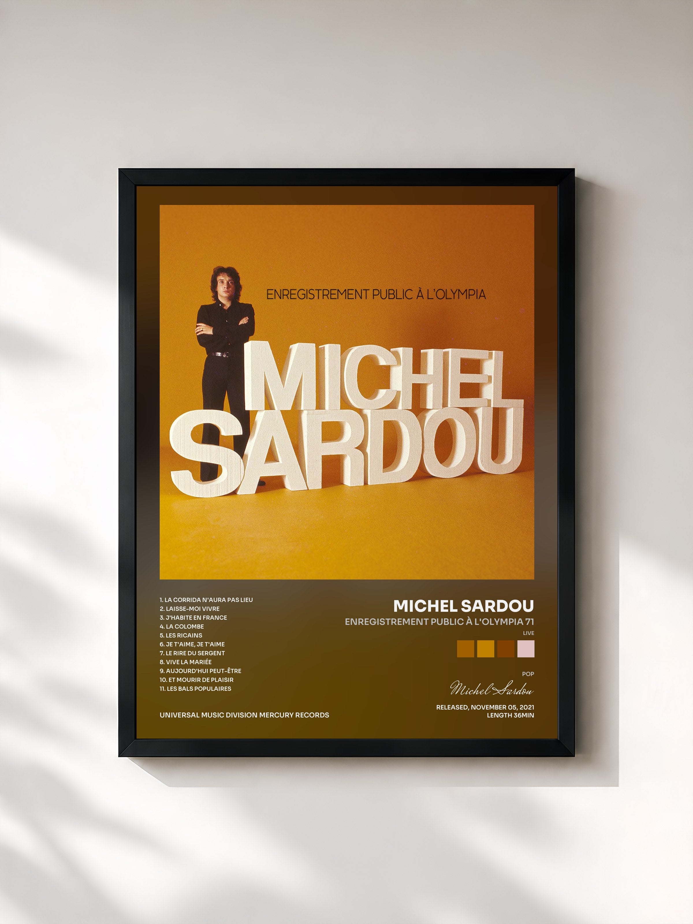 Michel Sardou · Enregistrement public à l'Olympia 71 (Live)