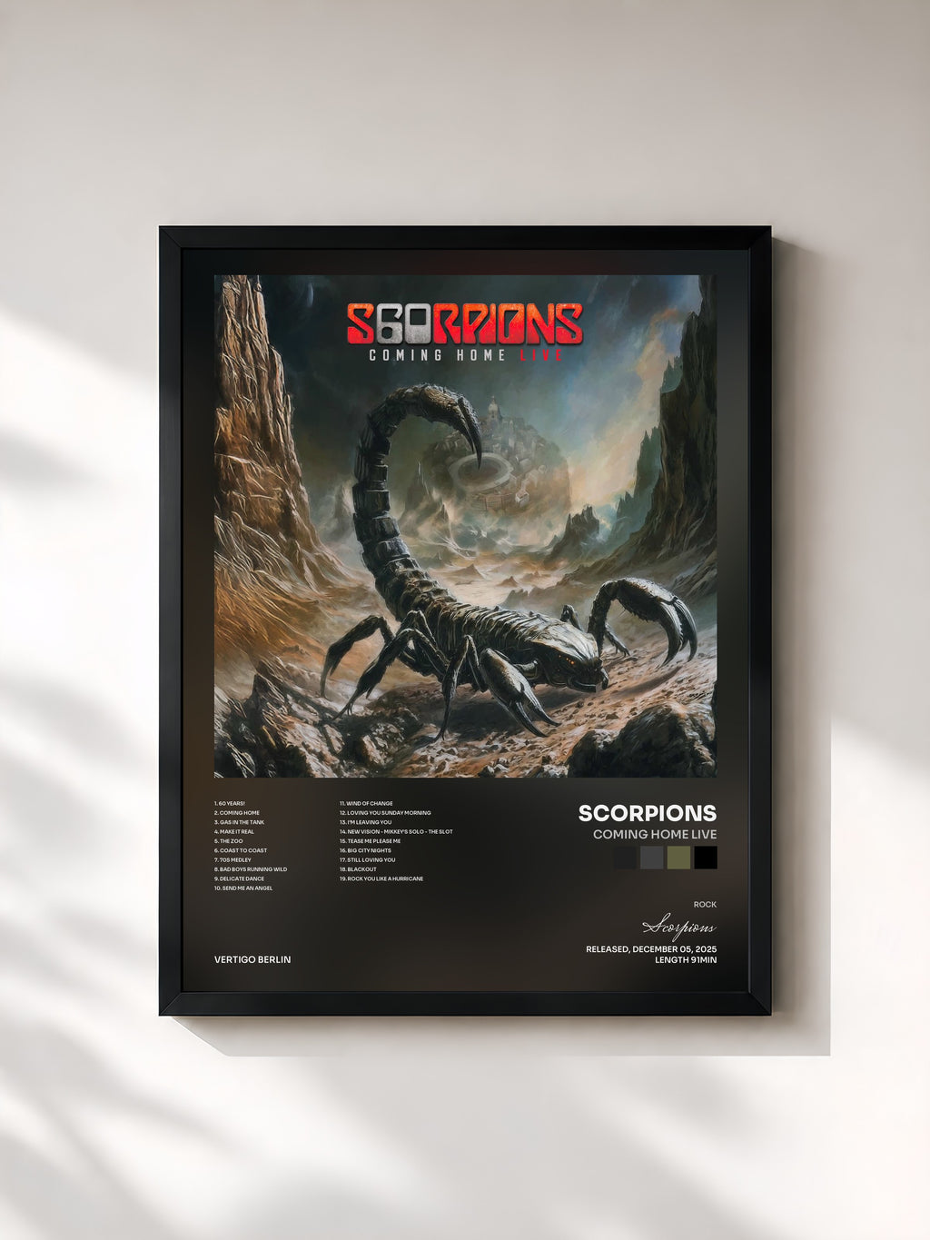 Scorpions · Coming Home Live