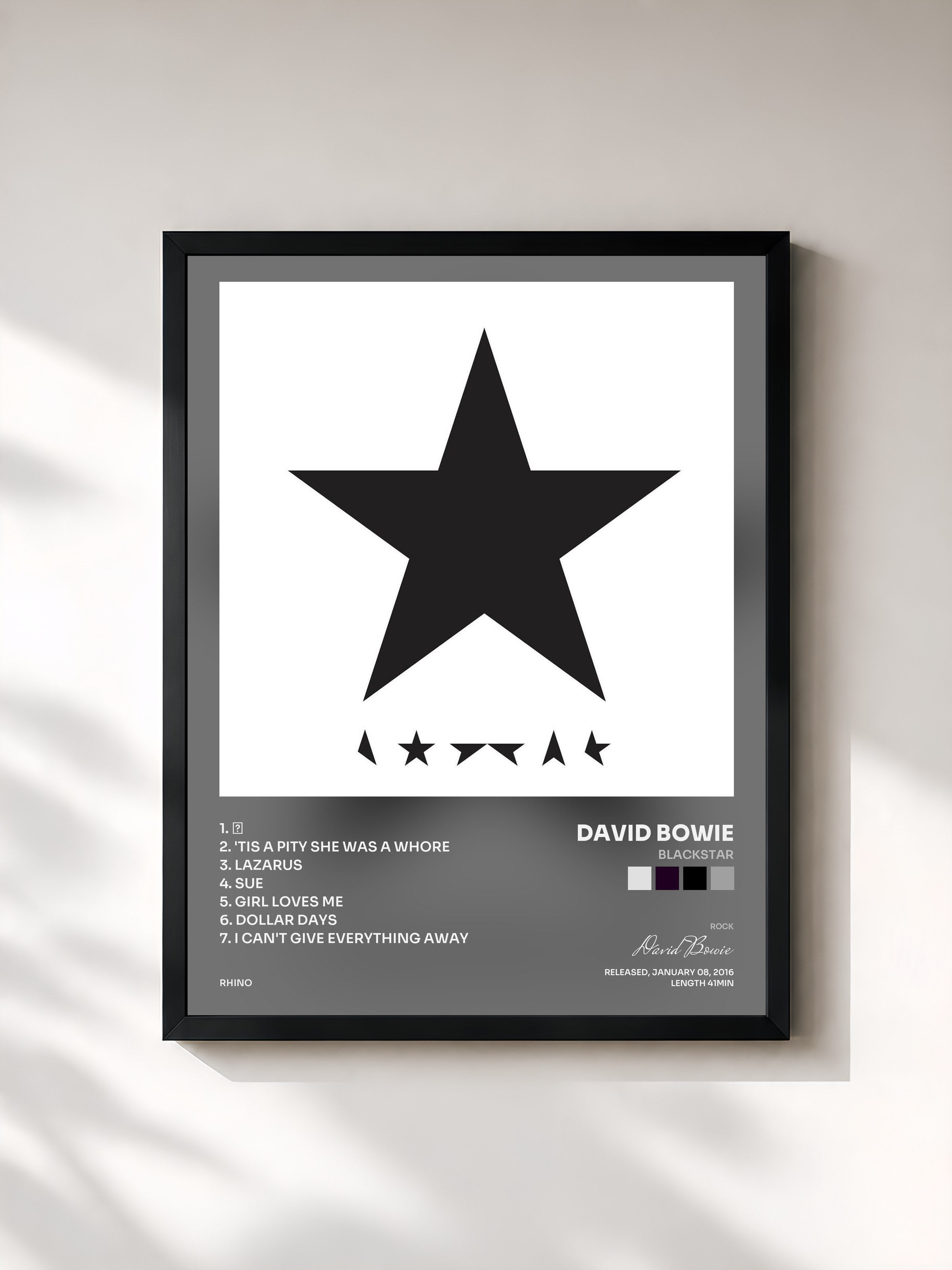 David Bowie · Blackstar