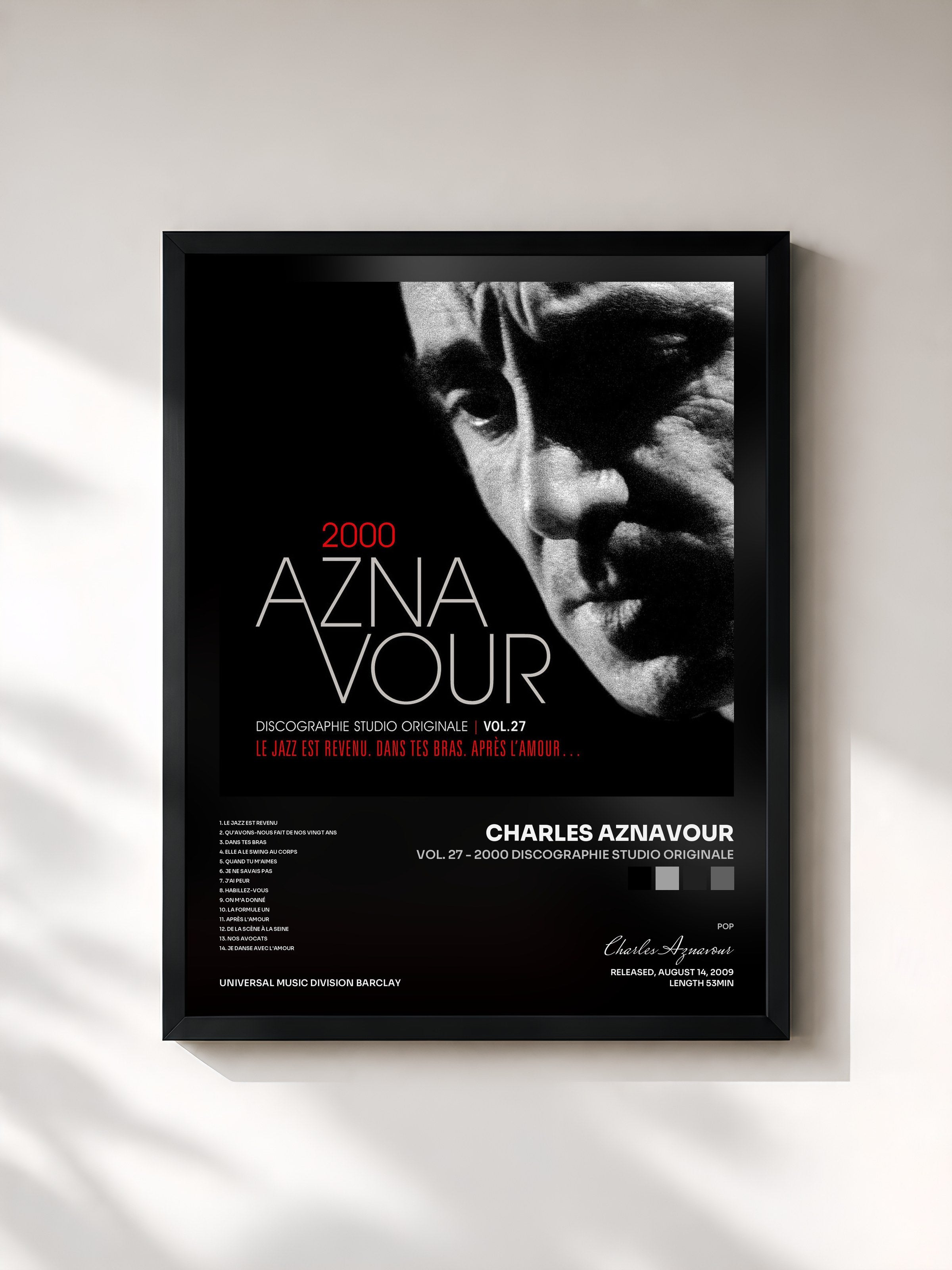 Charles Aznavour · Vol. 27 - 2000 Discographie studio originale