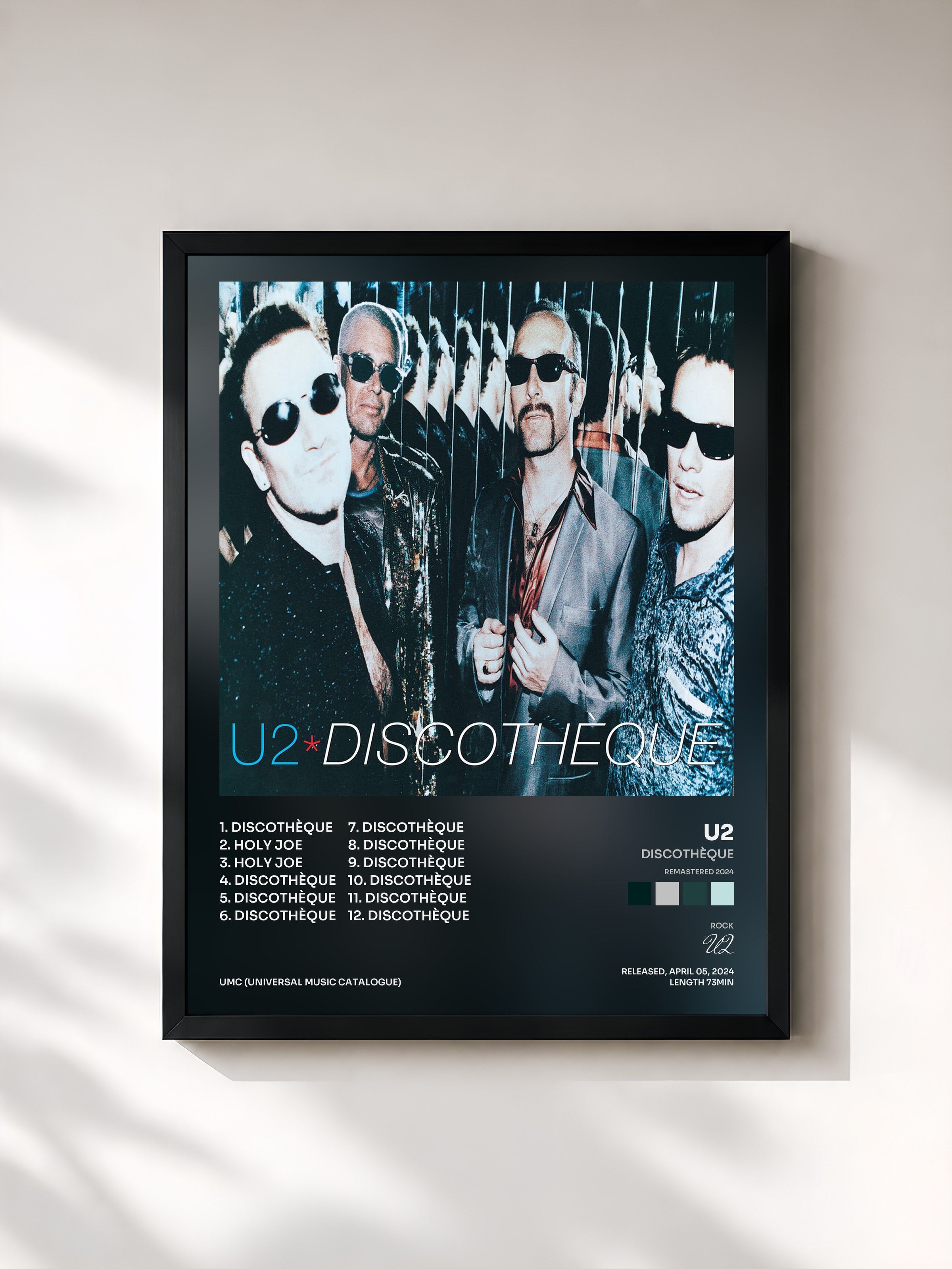 U2 · Discothèque (Remastered 2024)