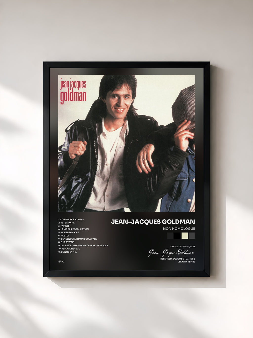 Jean-Jacques Goldman · Non homologué