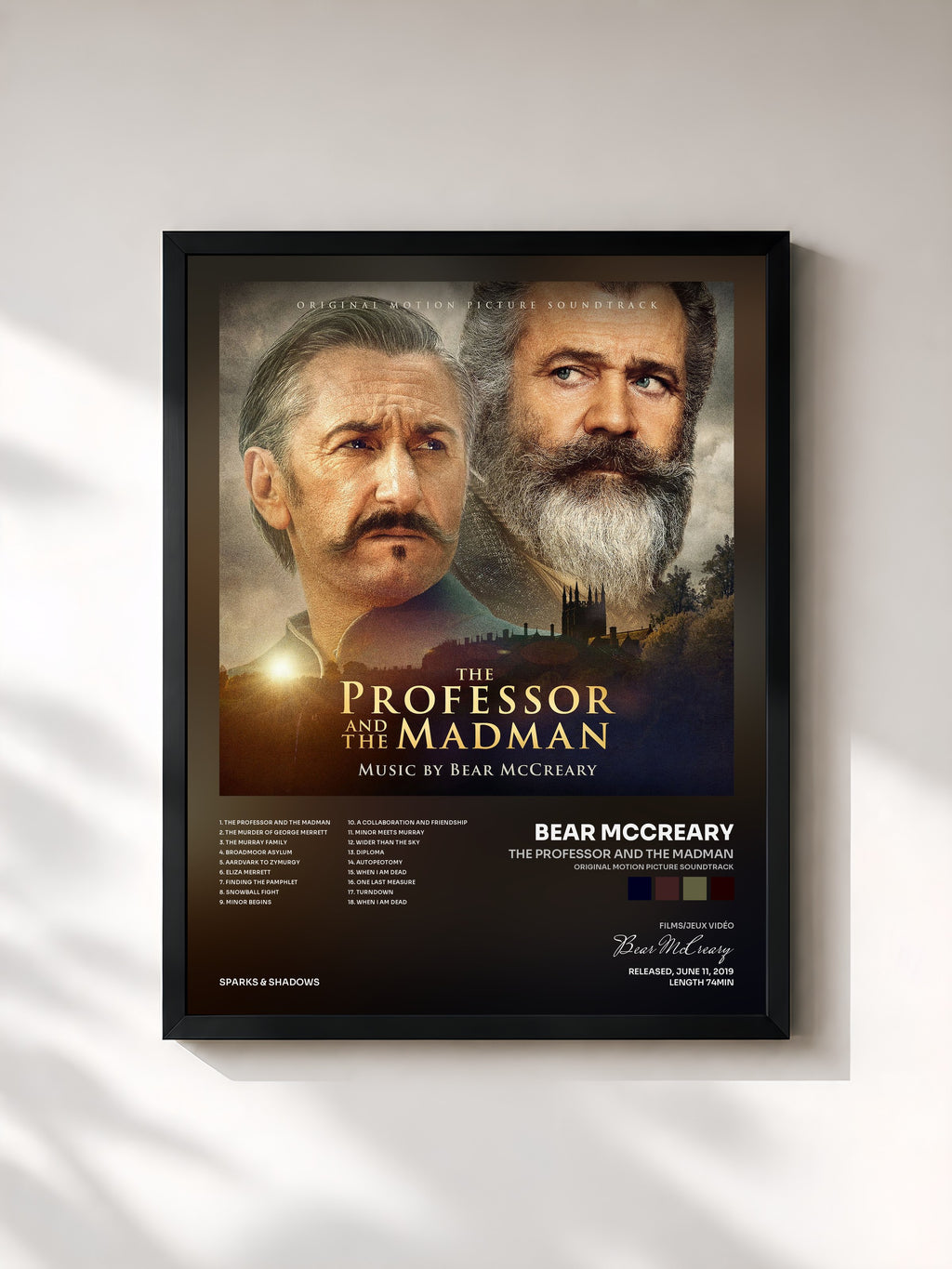 Bear McCreary · The Professor and the Madman (Original Motion Picture Soundtrack)
