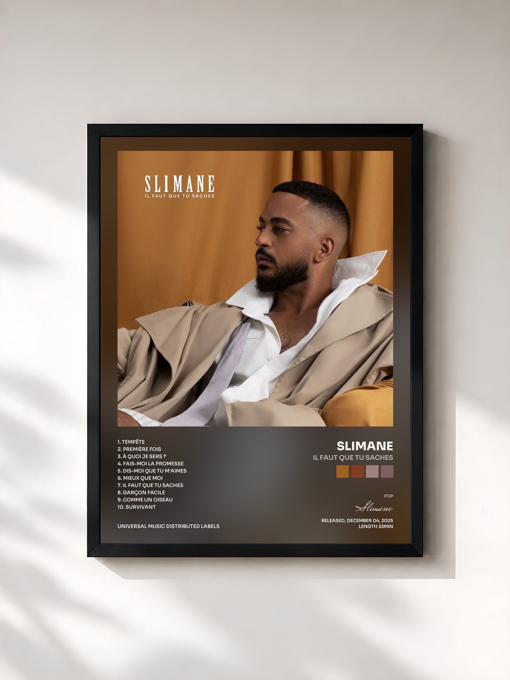 Slimane · Il faut que tu saches