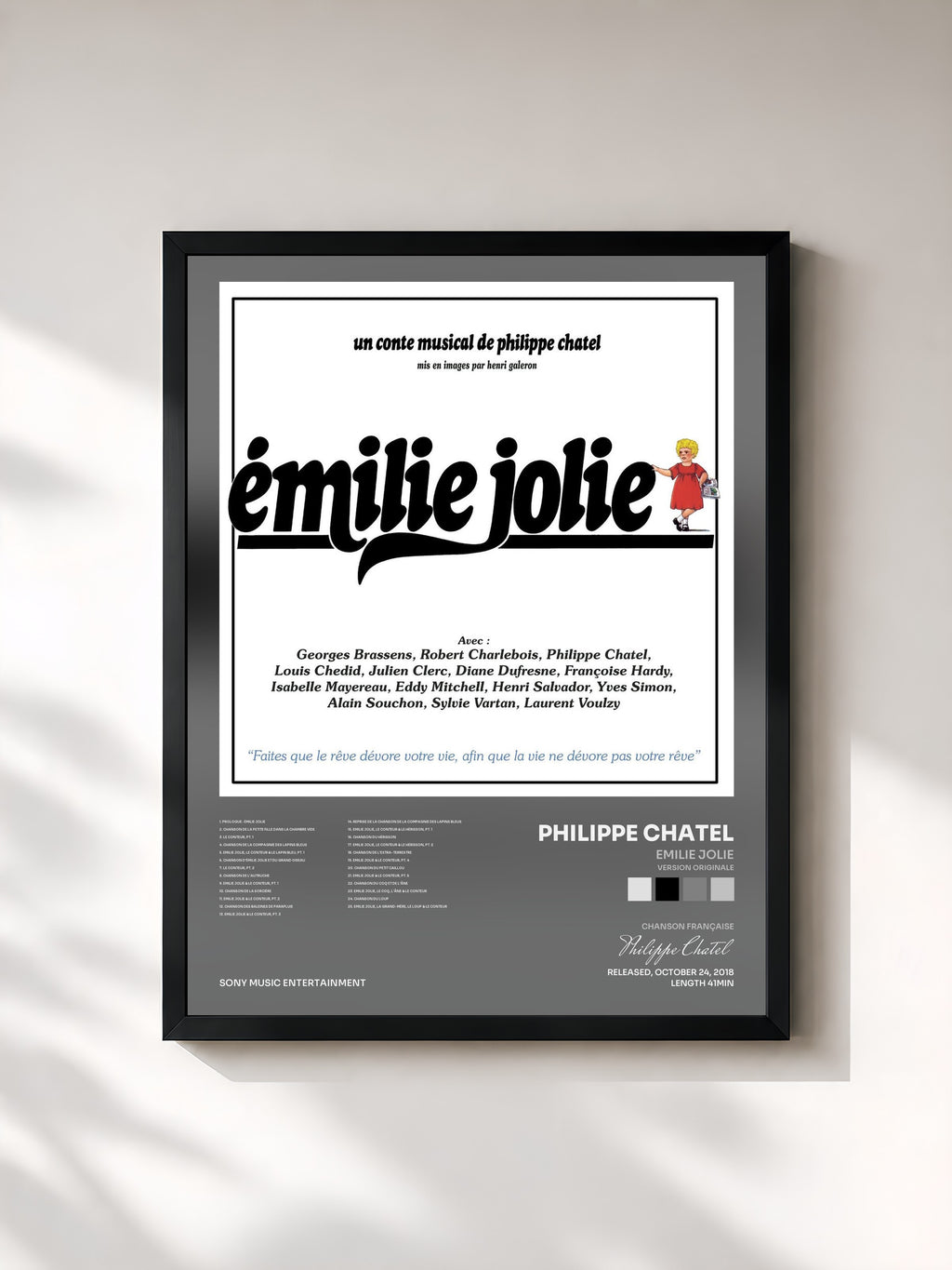 Philippe Chatel · Emilie Jolie (Version originale)