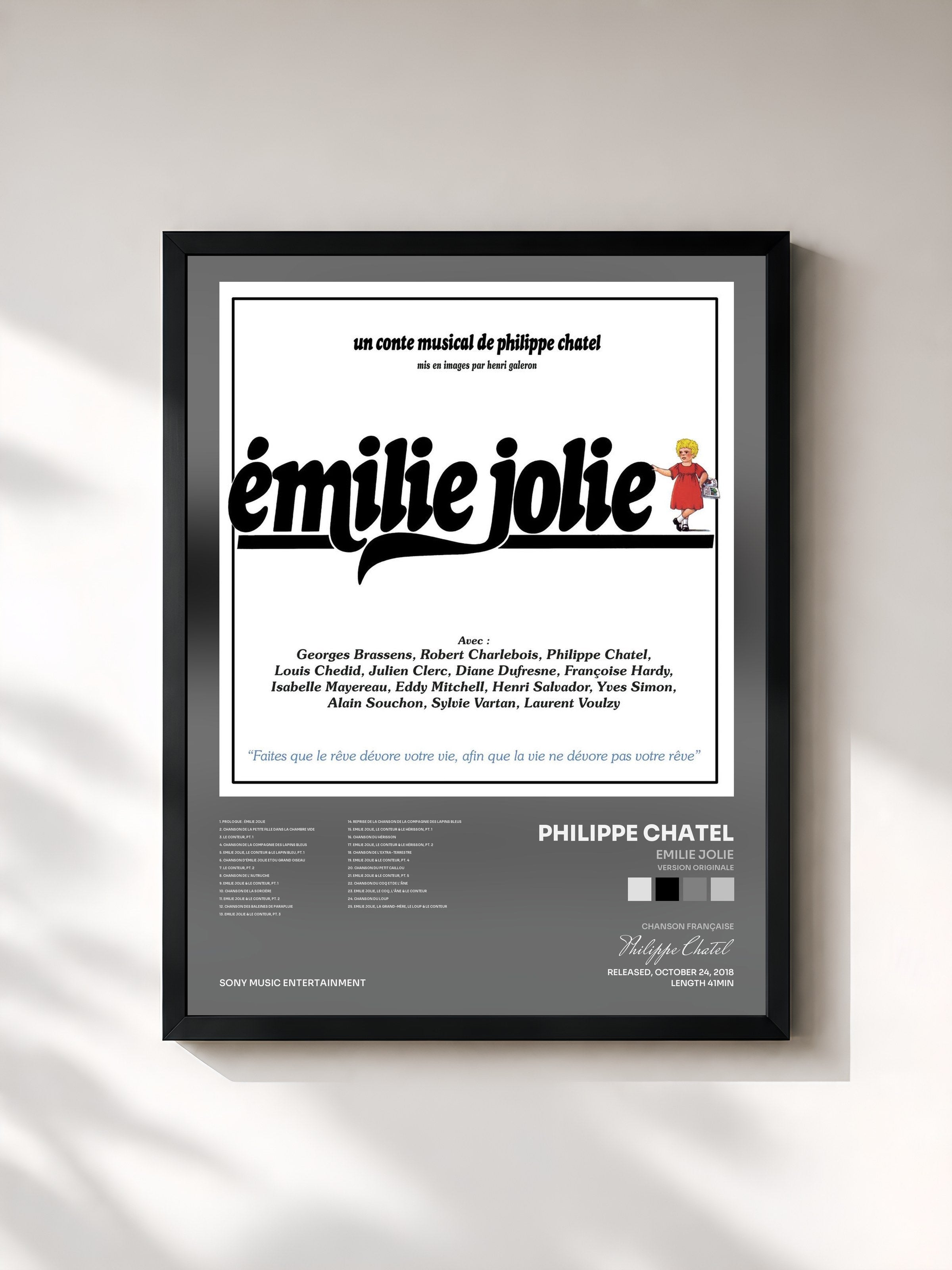 Philippe Chatel · Emilie Jolie (Version originale)