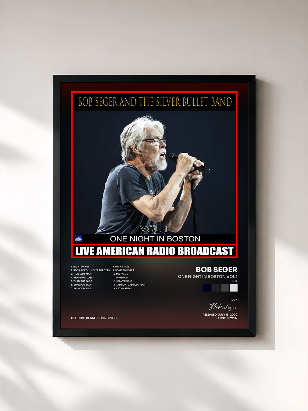 Bob Seger · One Night In Boston Vol 1 (Live)