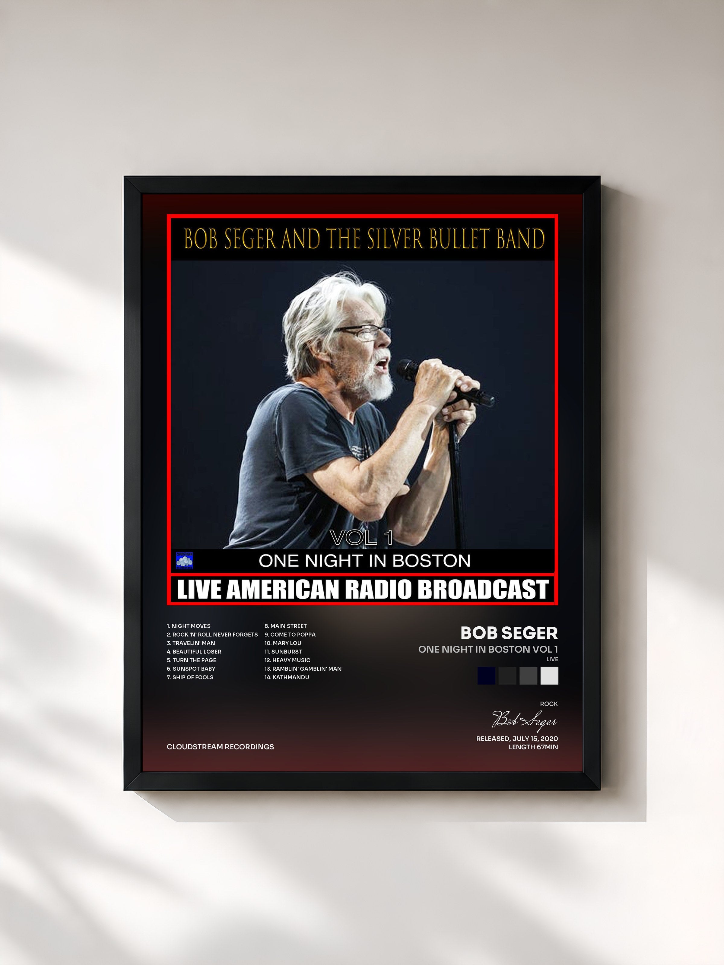 Bob Seger · One Night In Boston Vol 1 (Live)