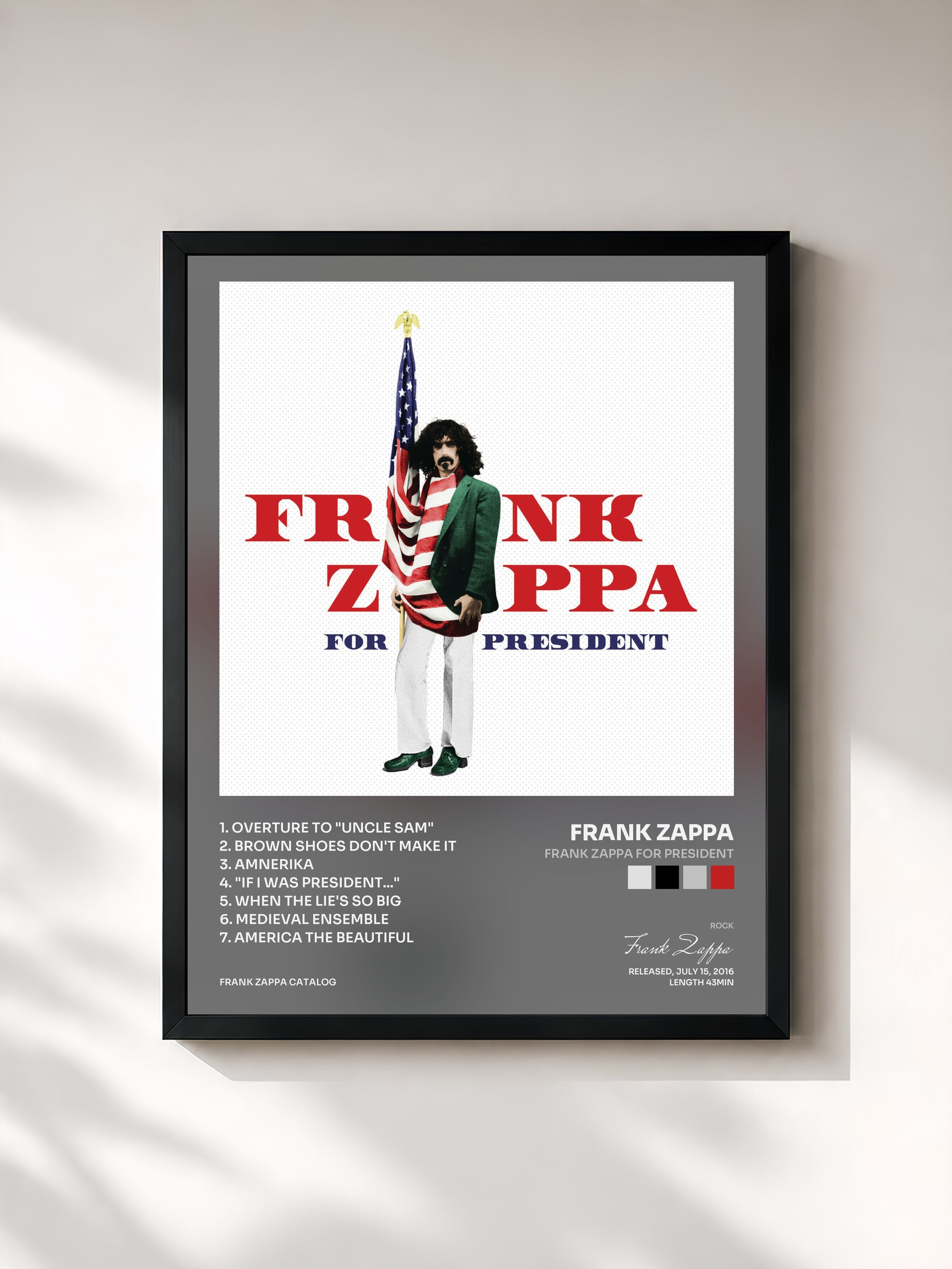 Frank Zappa · Frank Zappa For President