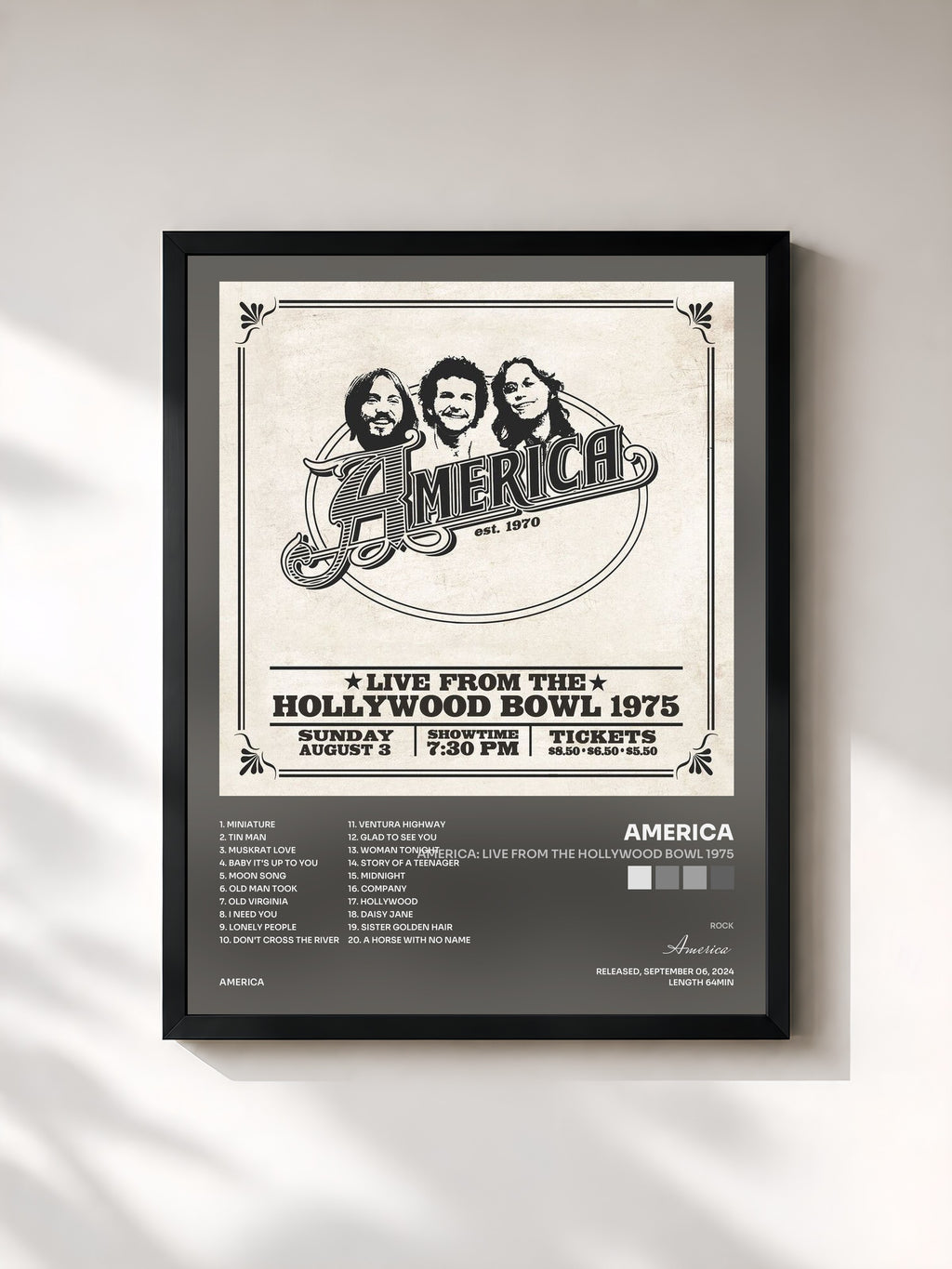 America · America: Live From The Hollywood Bowl 1975
