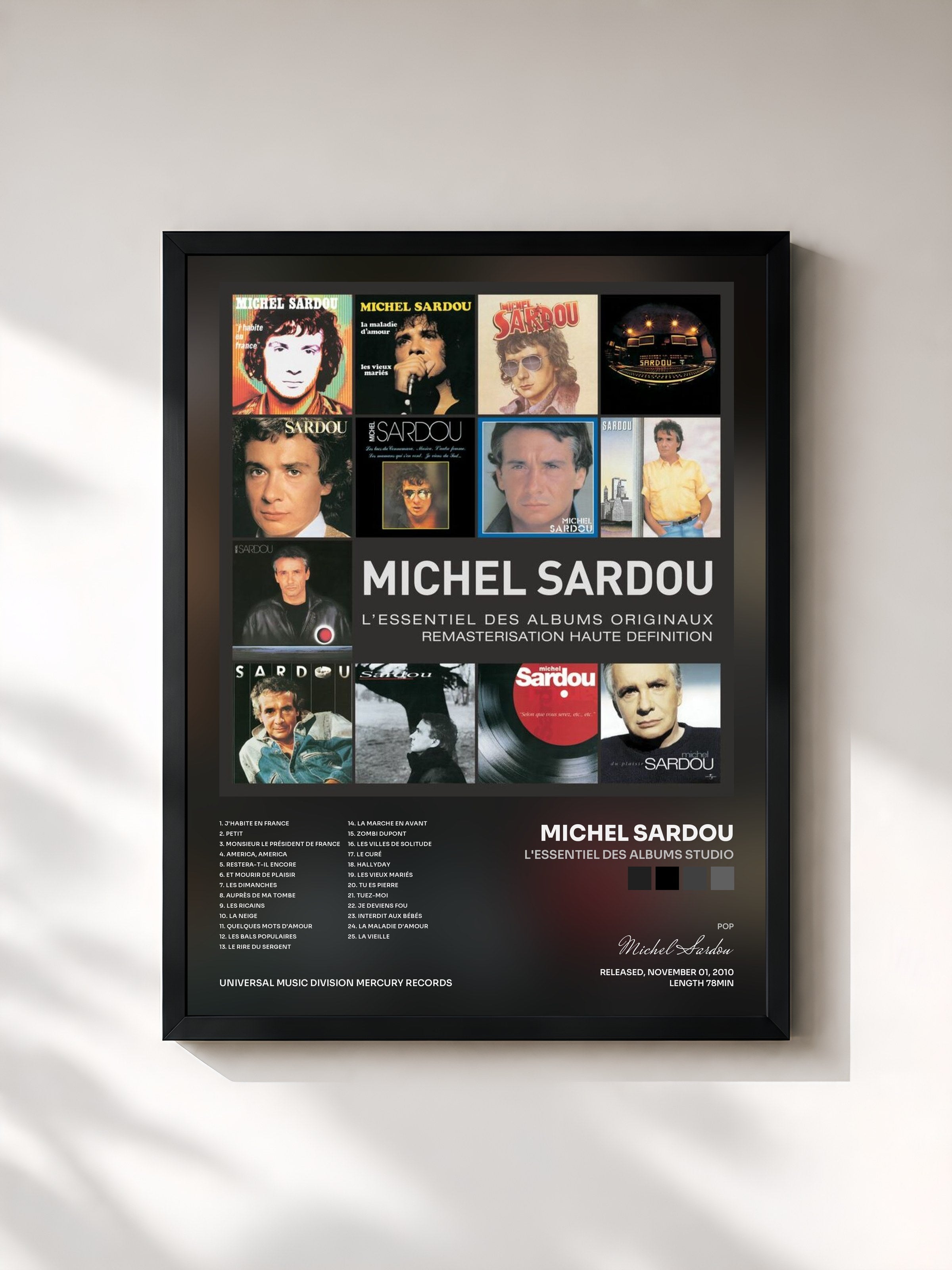 Michel Sardou · L'essentiel des albums studio