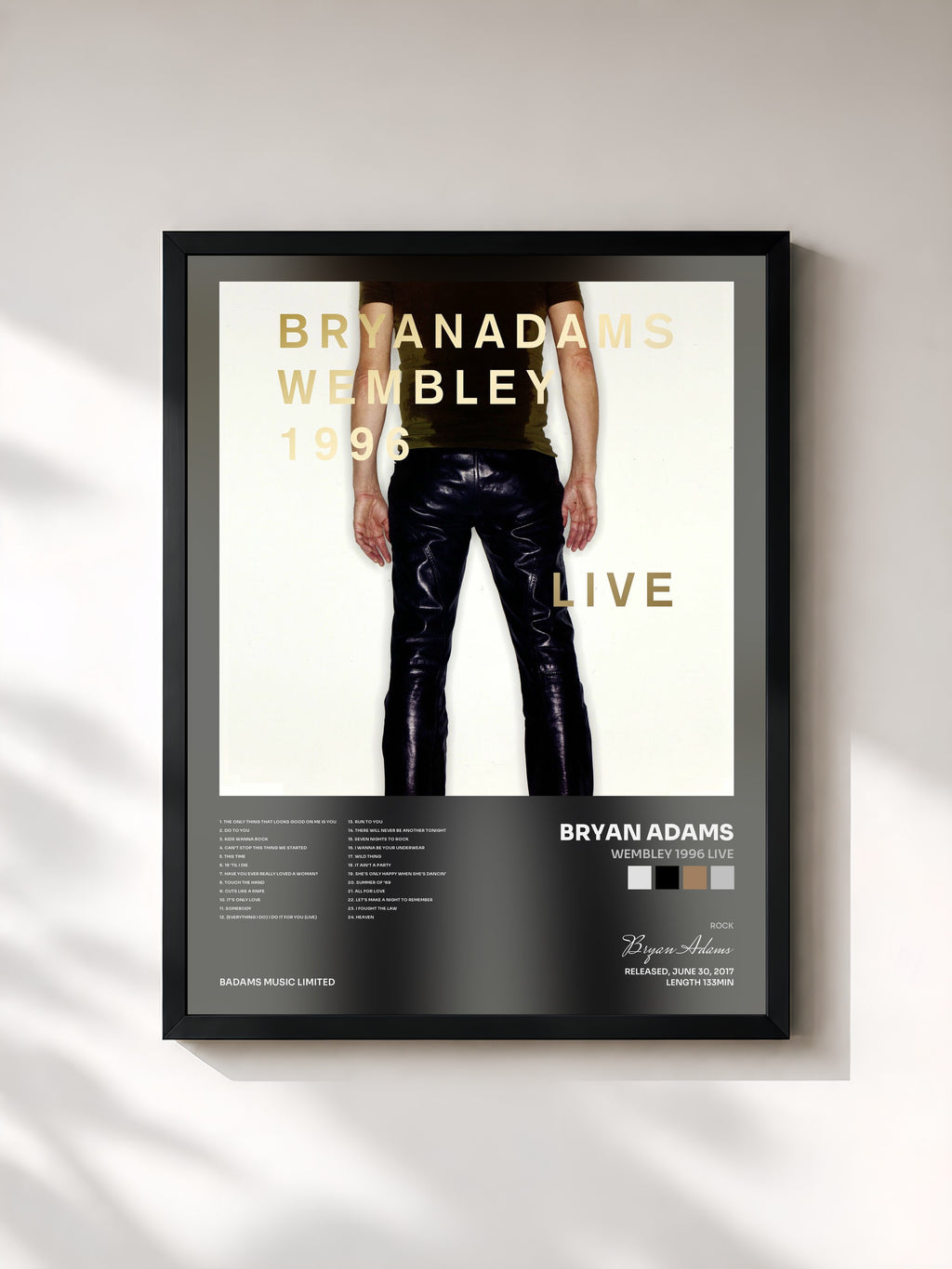 Bryan Adams · Wembley 1996 Live