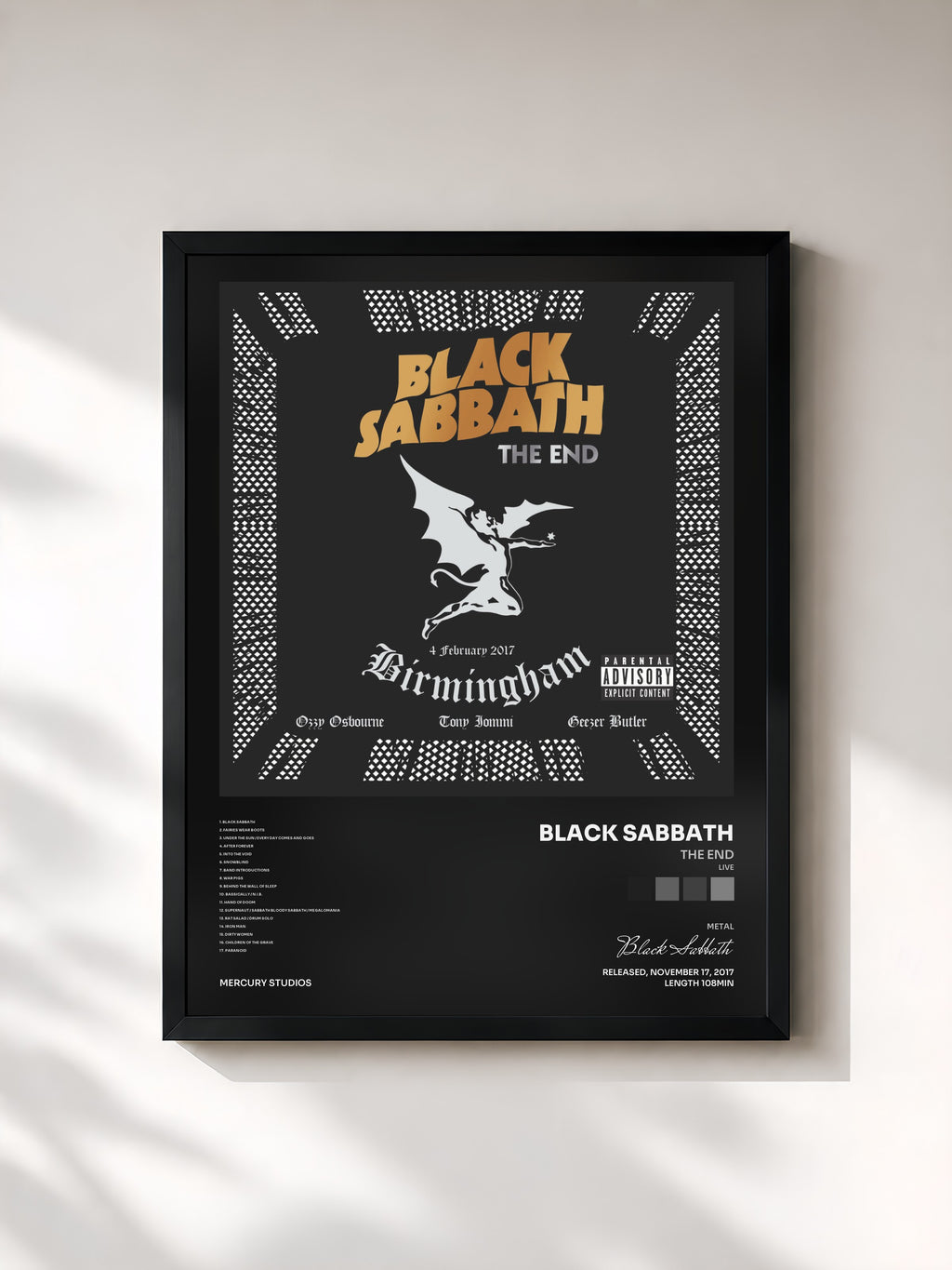 Black Sabbath · The End (Live)