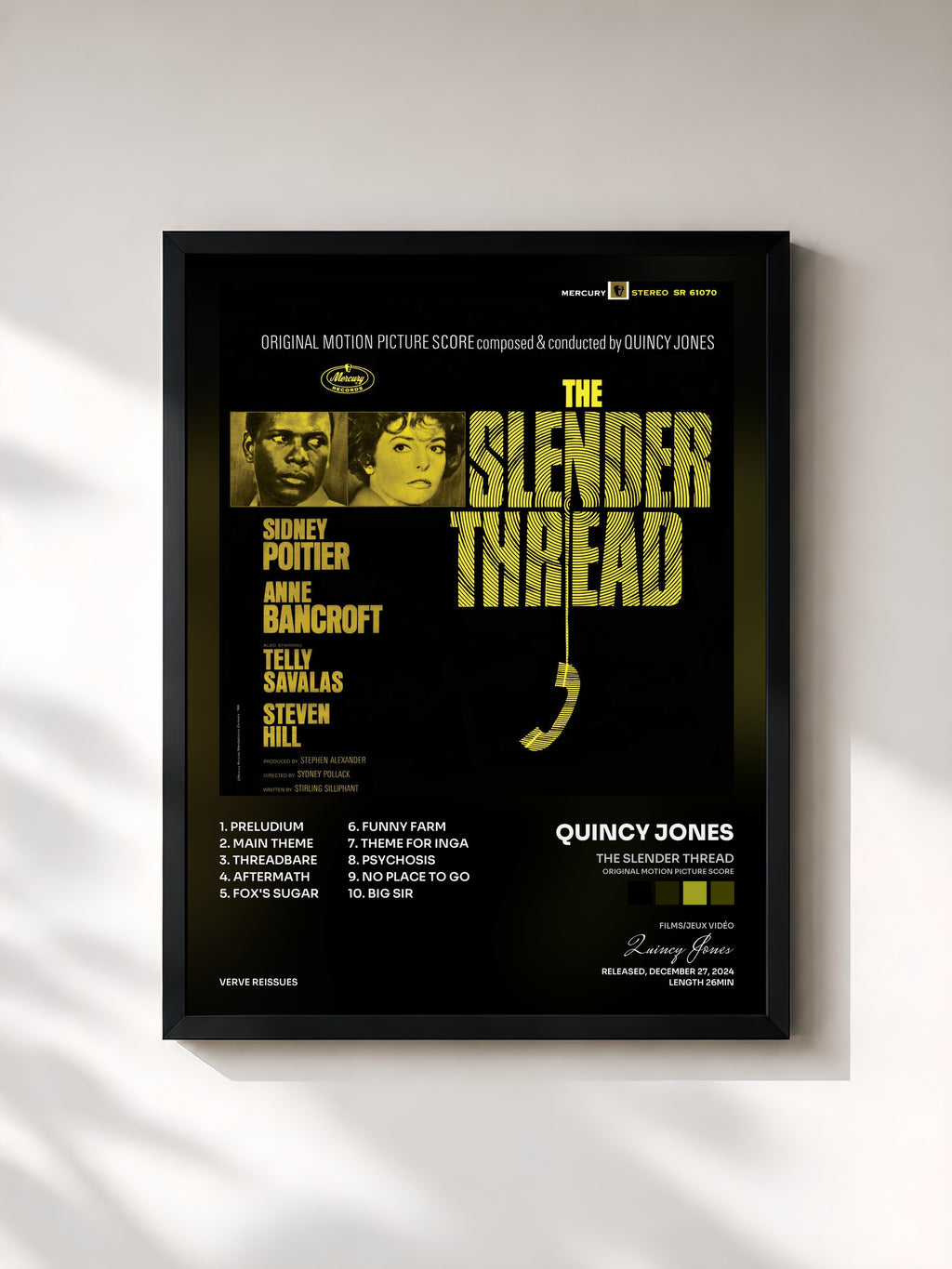 Quincy Jones · The Slender Thread (Original Motion Picture Score)