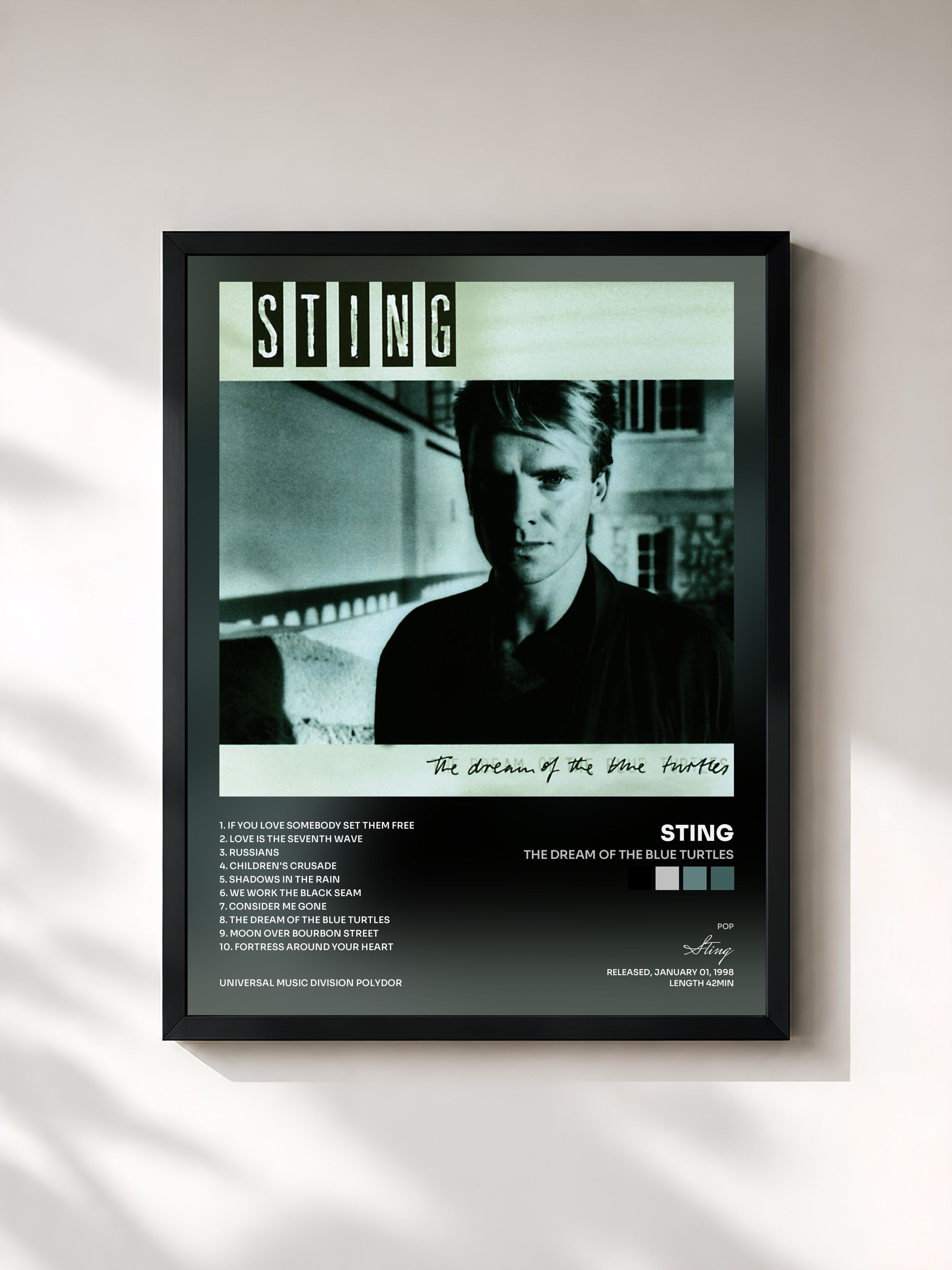 Sting · The Dream Of The Blue Turtles