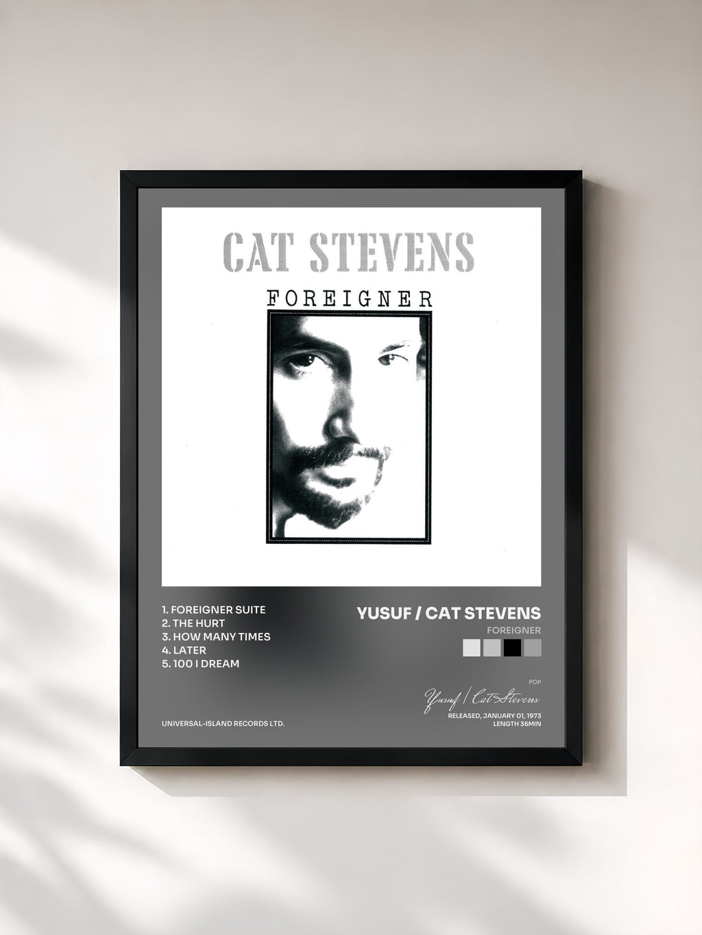 Yusuf / Cat Stevens · Foreigner