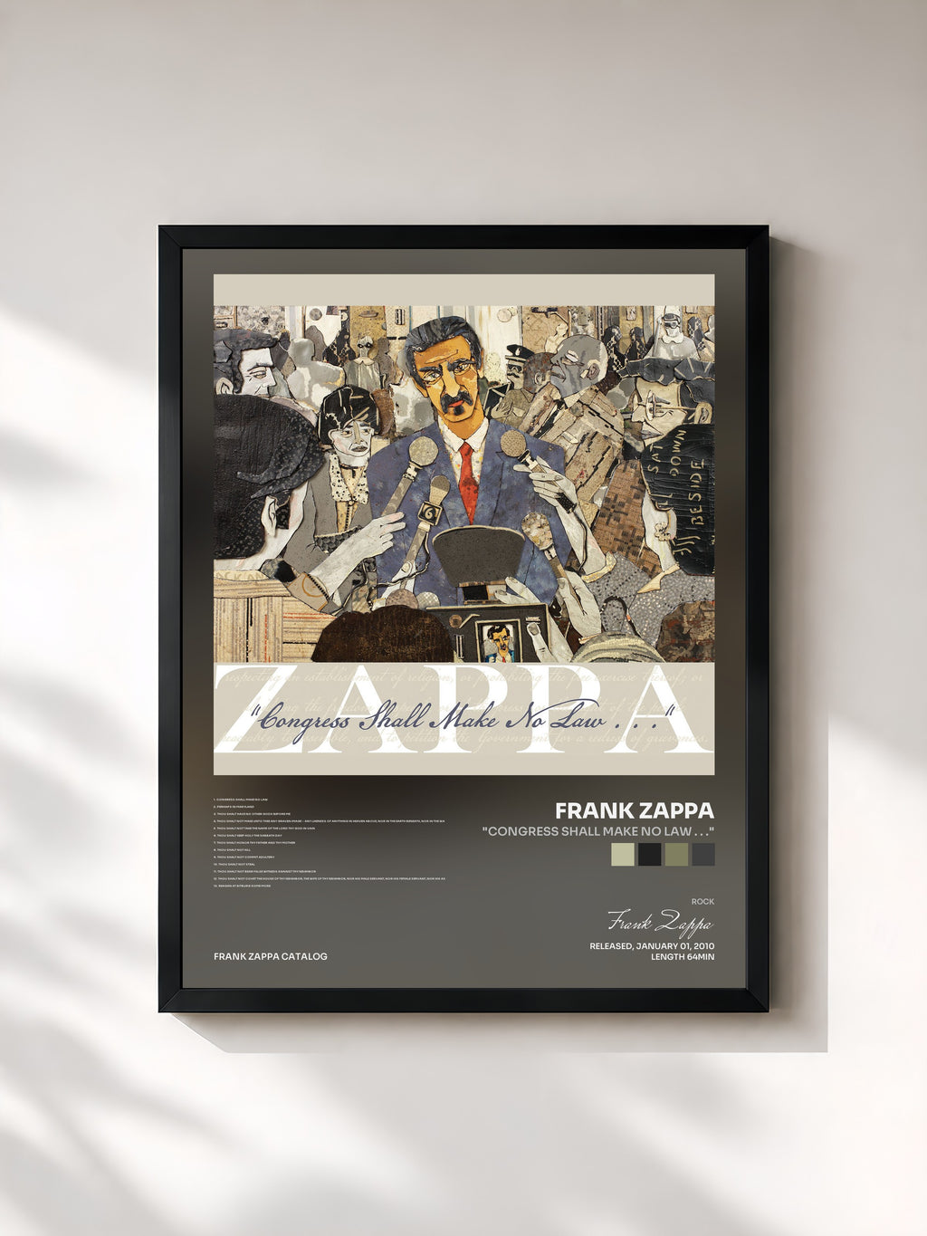 Frank Zappa · "Congress Shall Make No Law . . ."