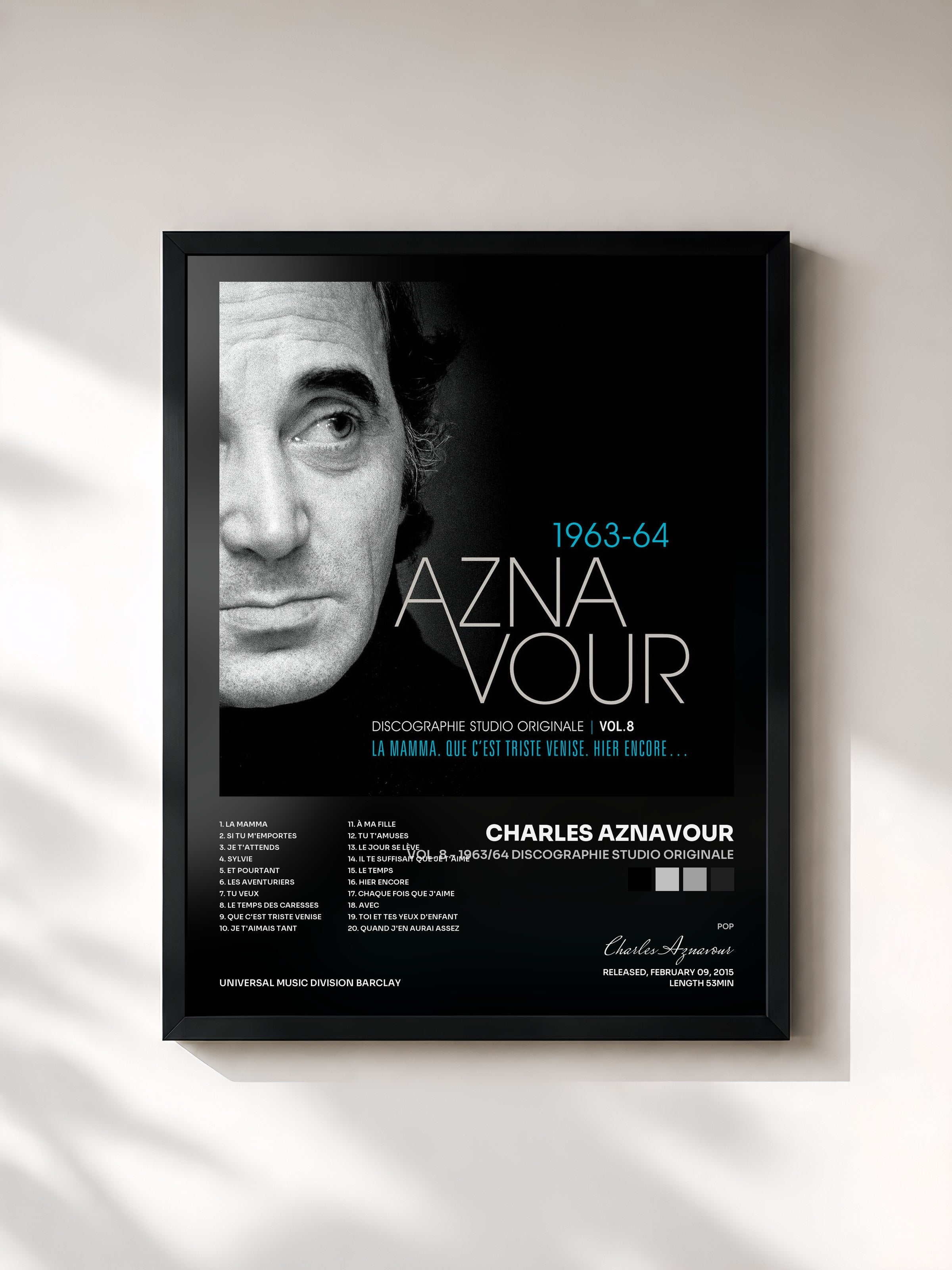 Charles Aznavour · Vol. 8 - 1963/64 Discographie studio originale