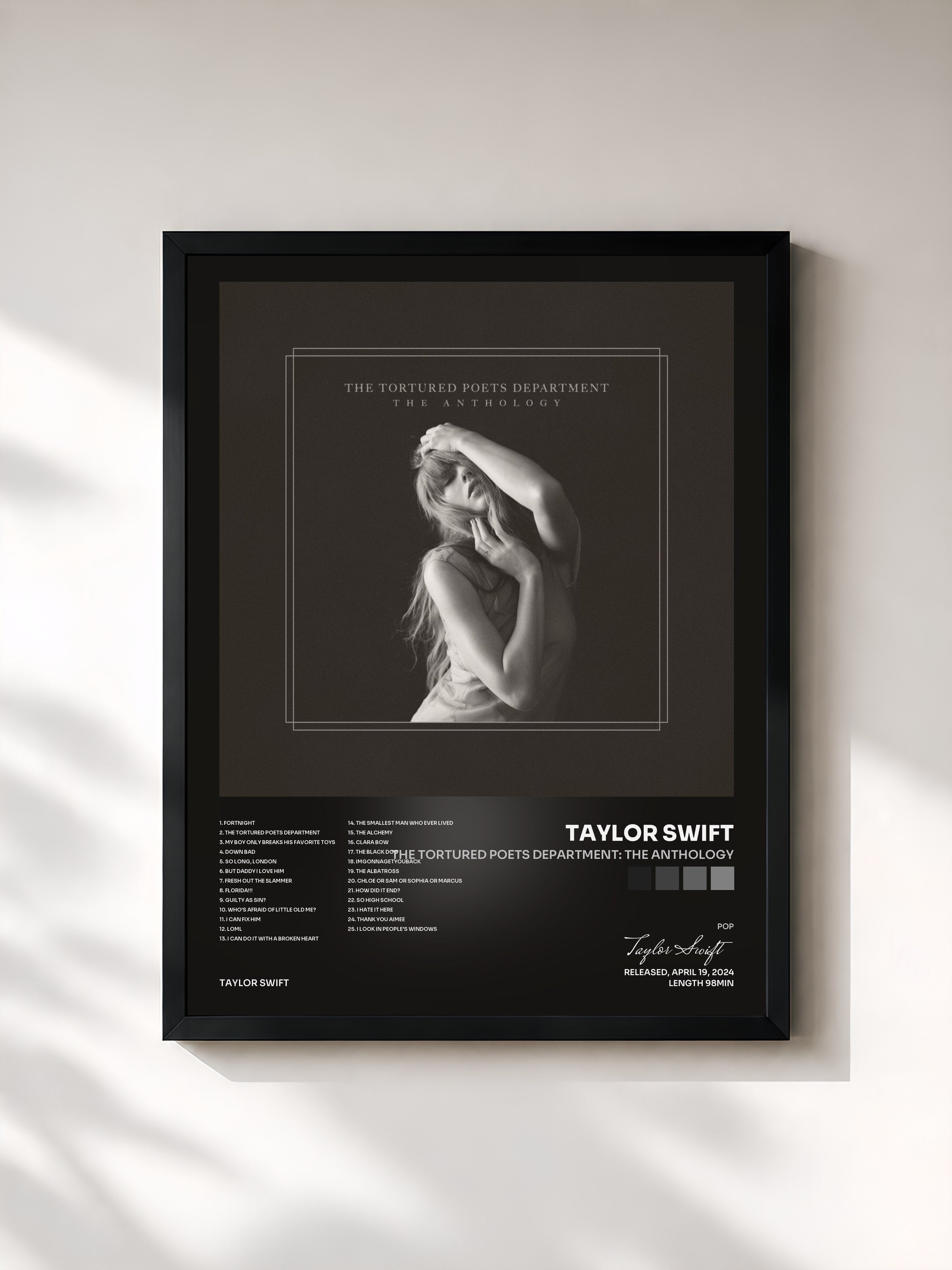 Taylor Swift · THE TORTURED POETS DEPARTMENT: THE ANTHOLOGY