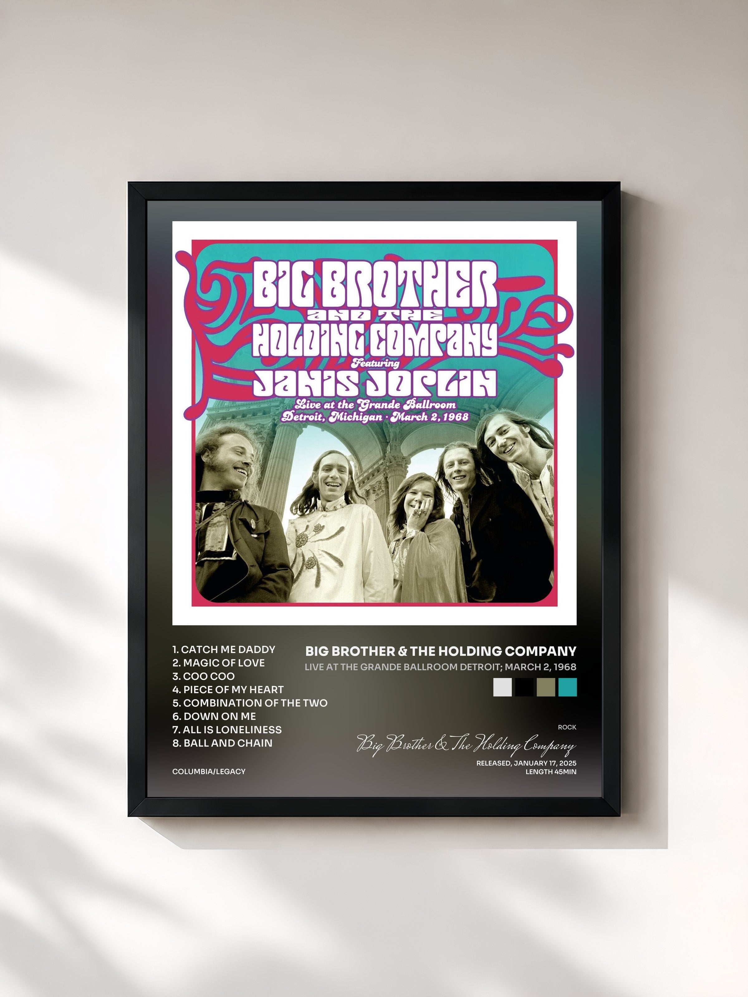 Big Brother & The Holding Company · Live at the Grande Ballroom Detroit; March 2, 1968