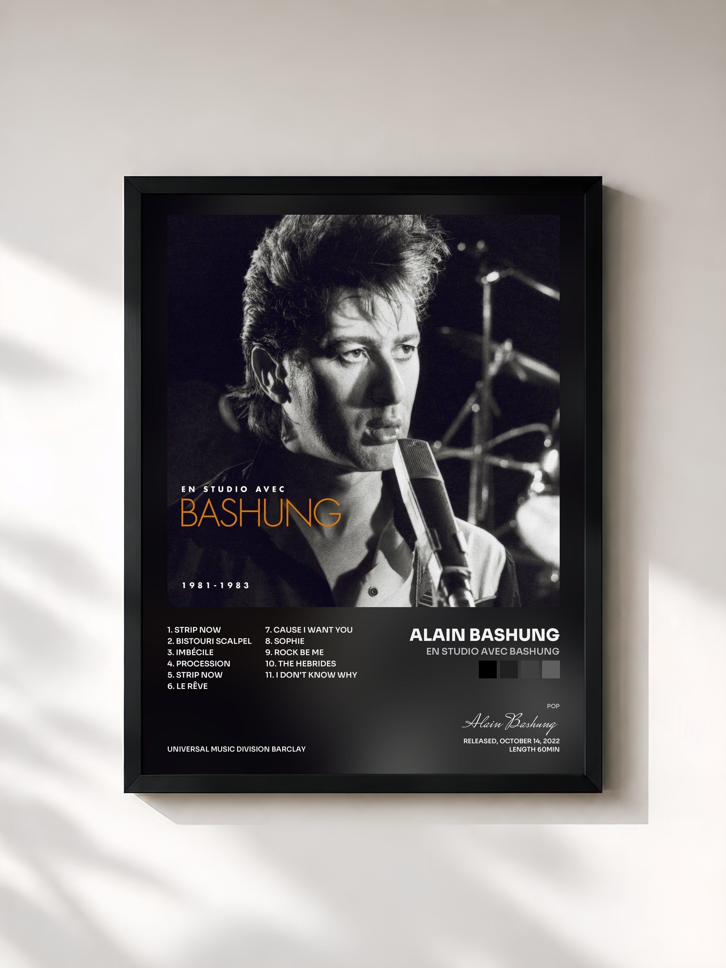 Alain Bashung · En studio avec Bashung