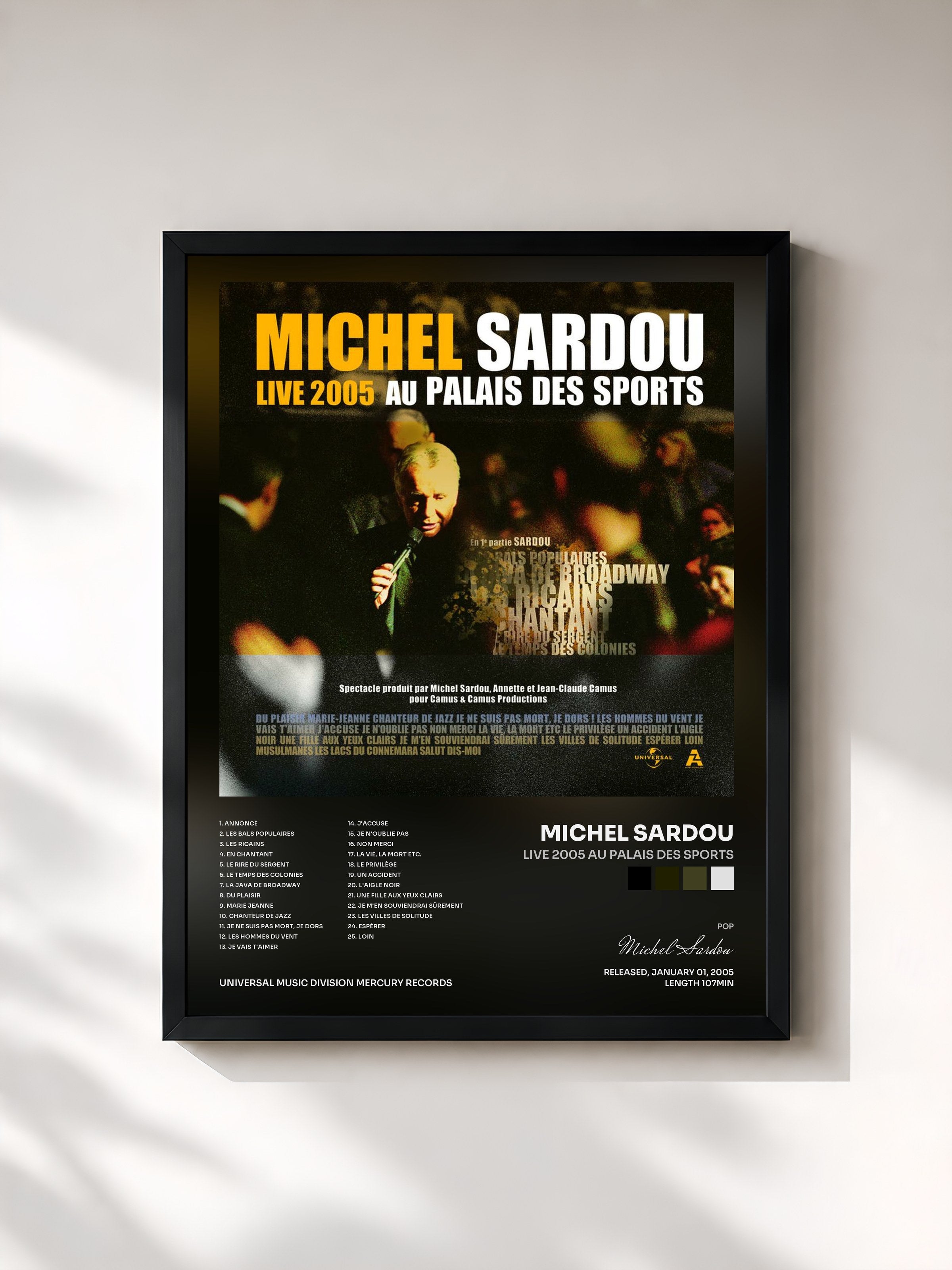 Michel Sardou · Live 2005 Au Palais Des Sports