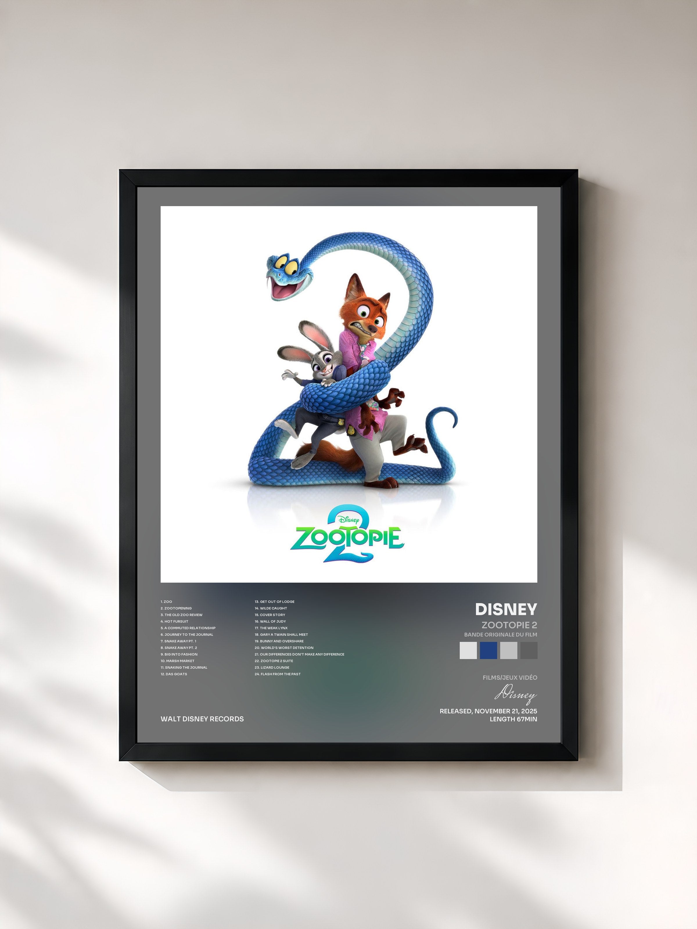 Disney · Zootopie 2 (Bande Originale du Film)