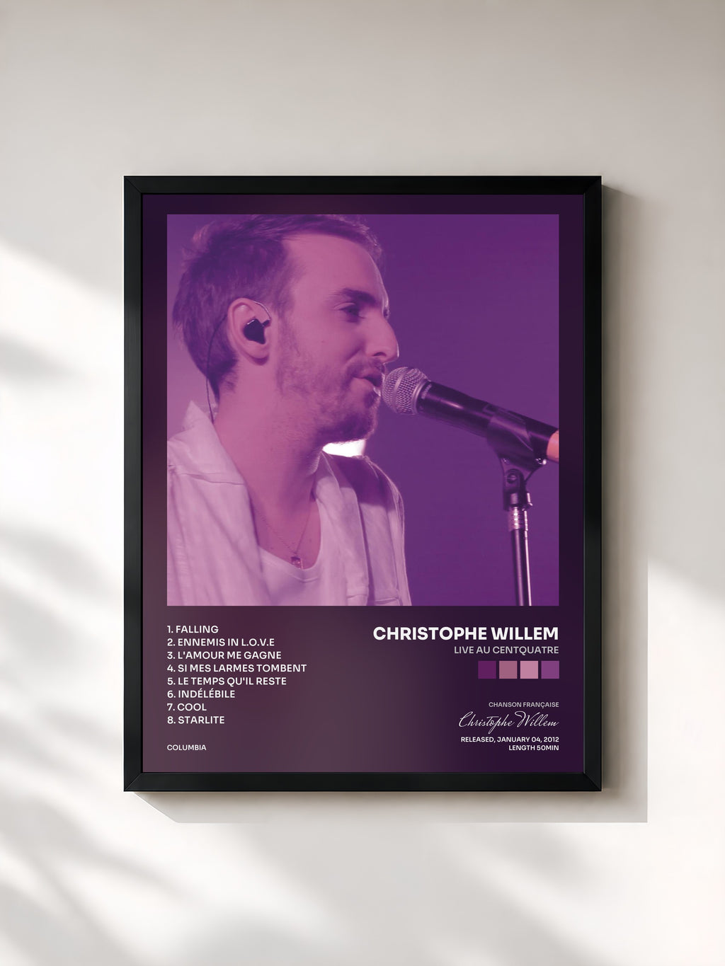 Christophe Willem · Live au Centquatre
