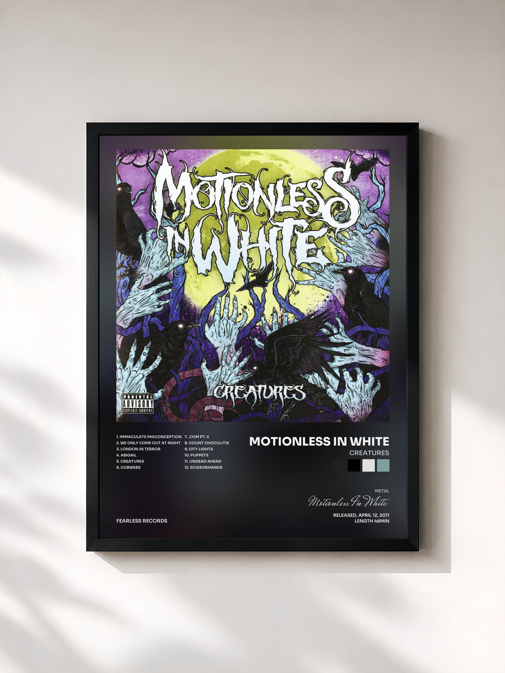 Motionless In White · Creatures