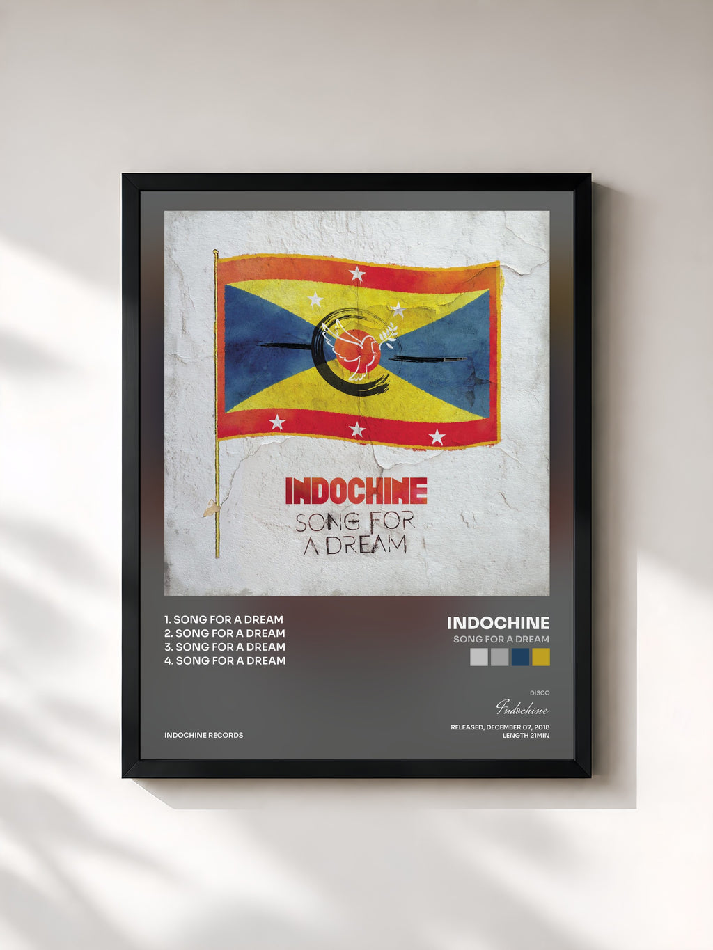 Indochine · Song for a Dream
