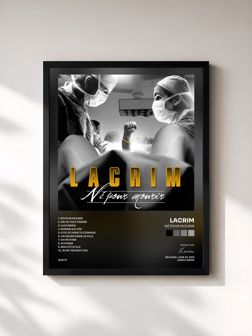 Lacrim · Né Pour Mourir