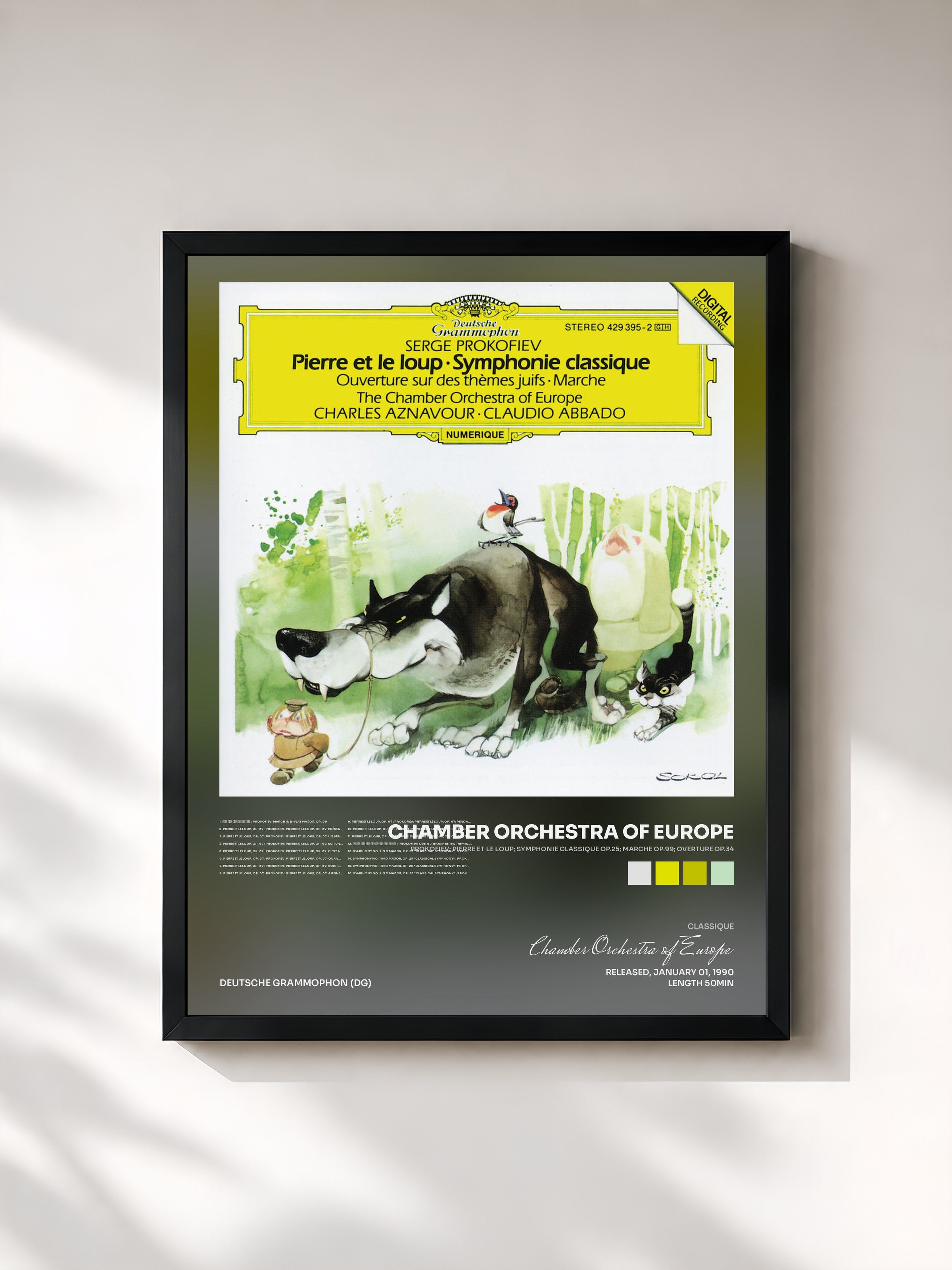 Chamber Orchestra of Europe · Prokofiev: Pierre et le loup; Symphonie Classique Op.25; Marche Op.99; Overture Op.34