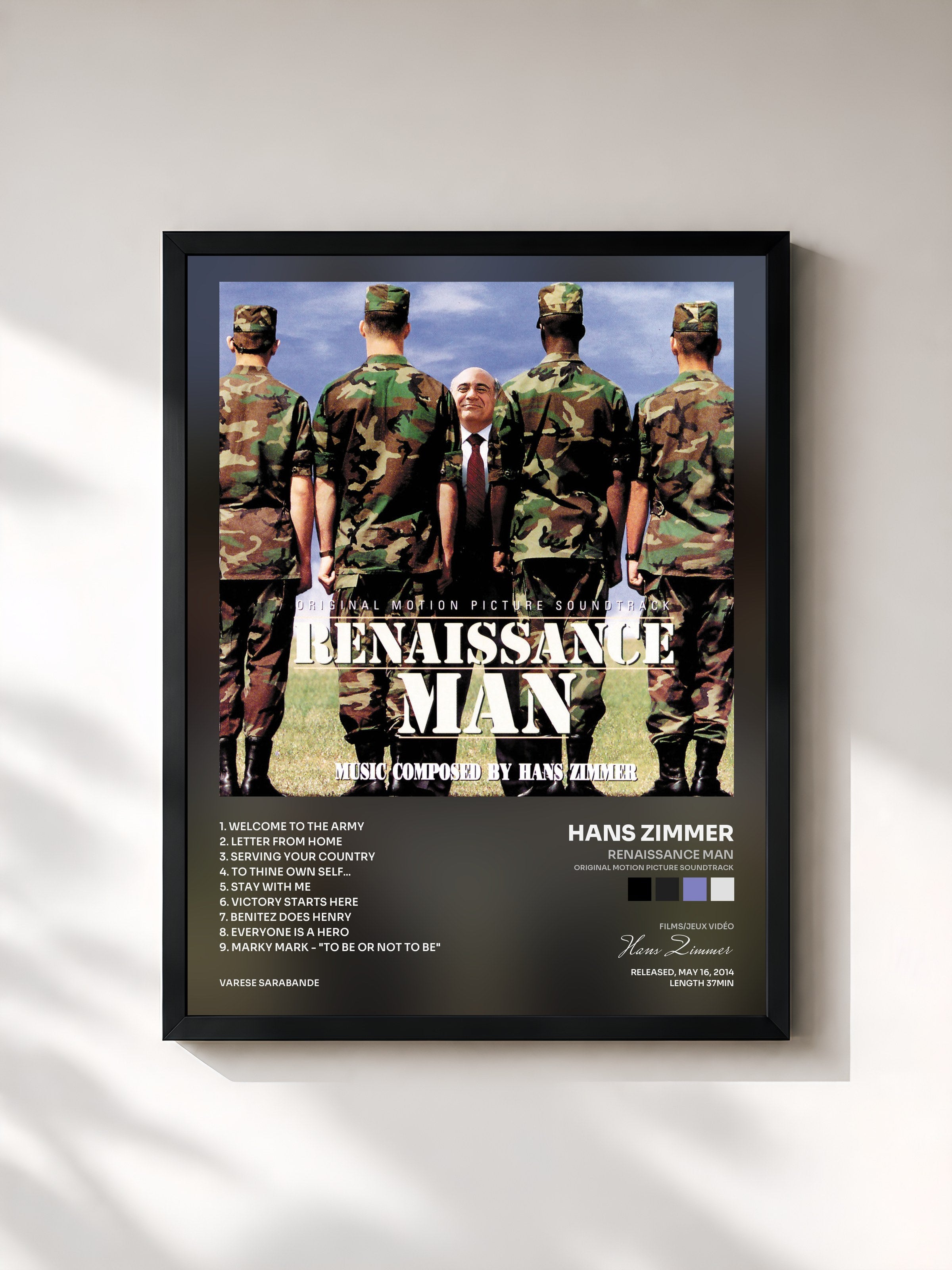 Hans Zimmer · Renaissance Man (Original Motion Picture Soundtrack)