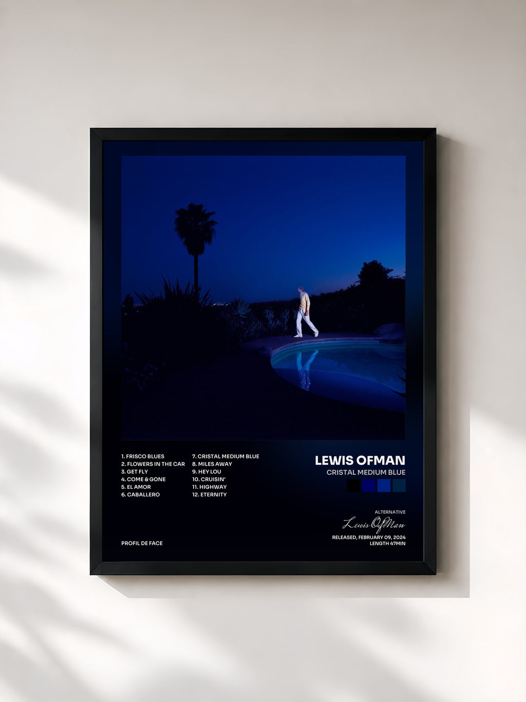 Lewis OfMan · Cristal Medium Blue