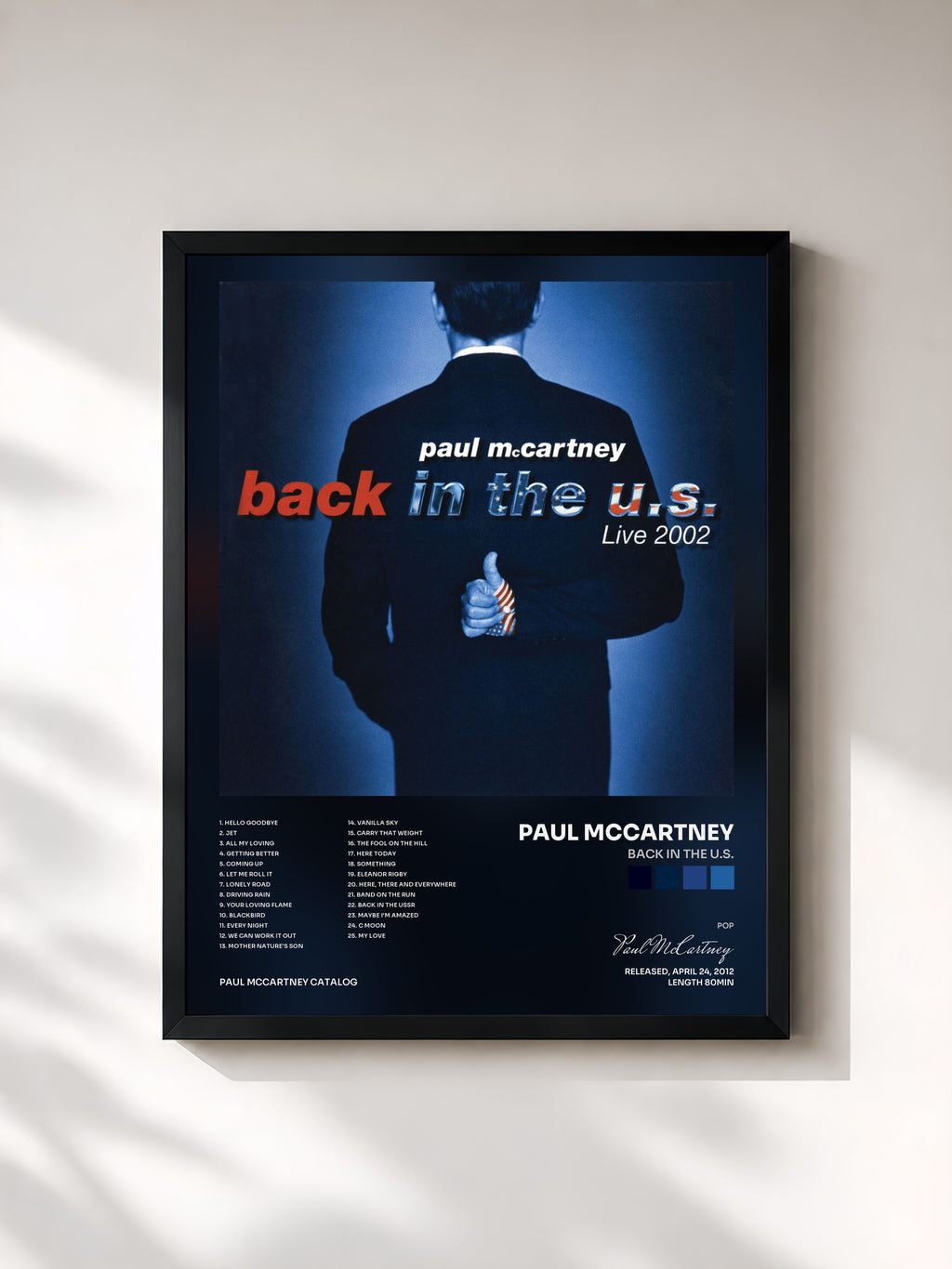 Paul McCartney · Back In The U.S.