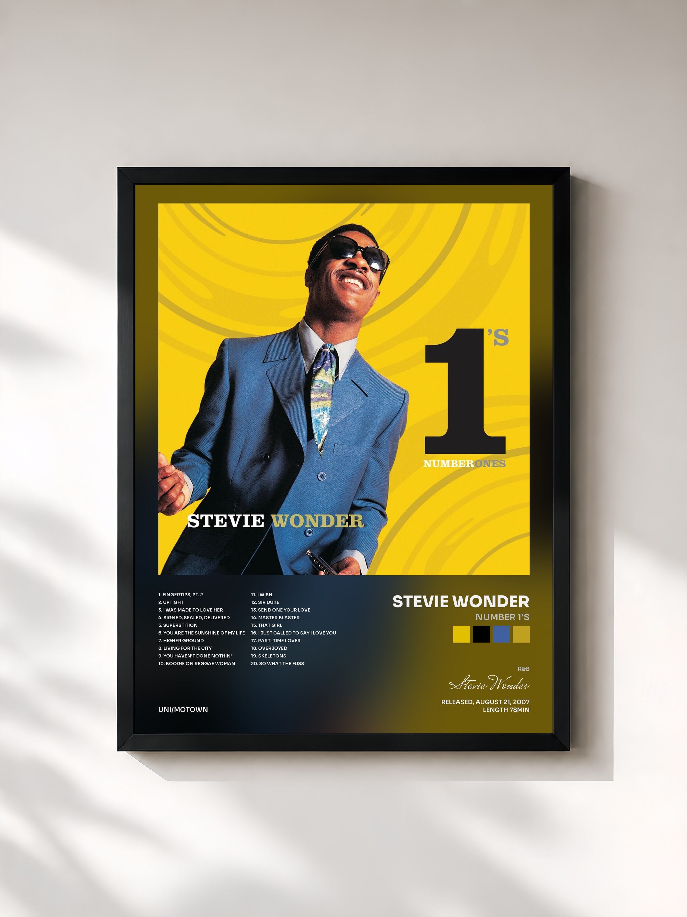 Stevie Wonder · Number 1's