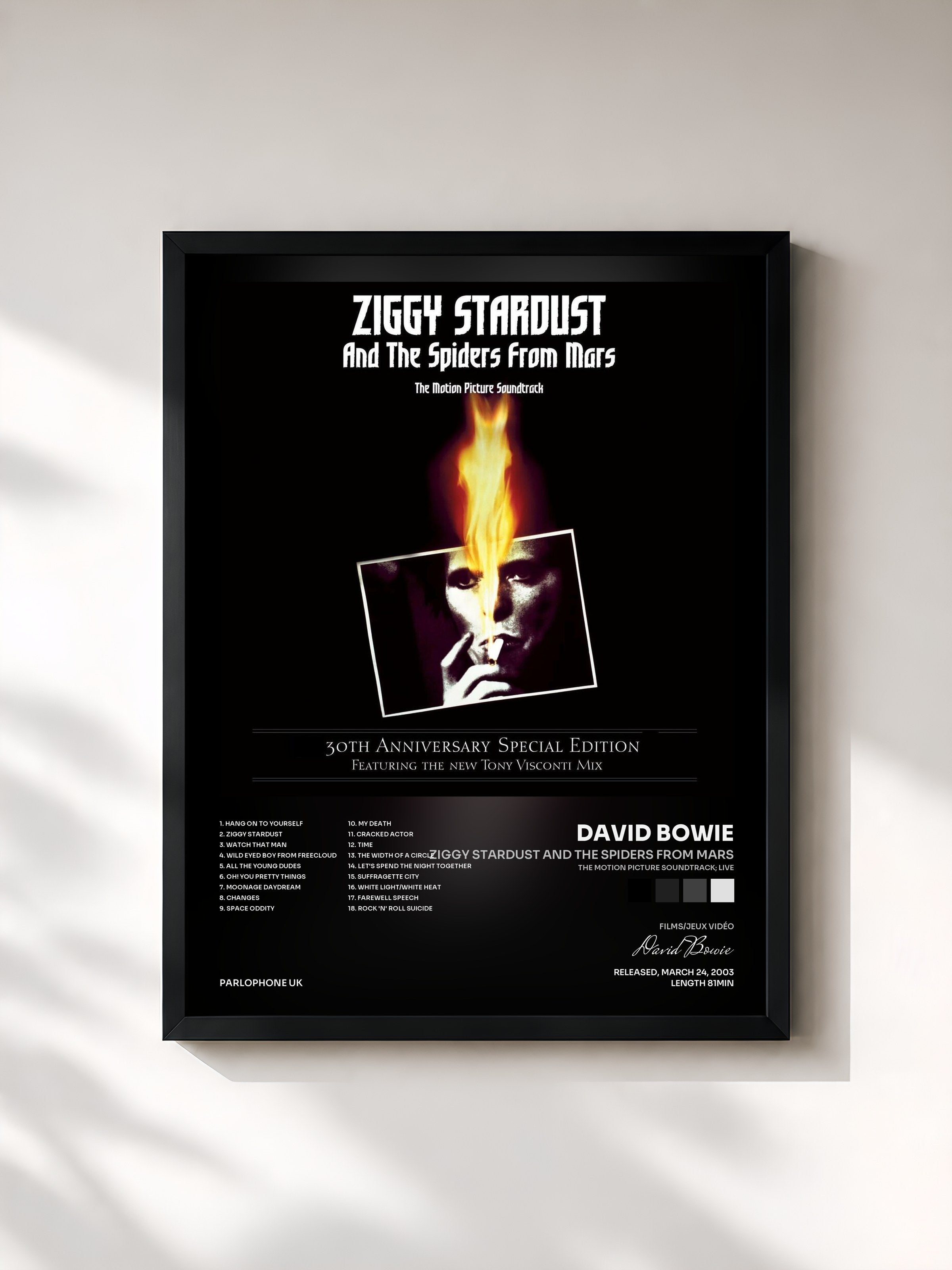 David Bowie · Ziggy Stardust and the Spiders from Mars (The Motion Picture Soundtrack; Live)