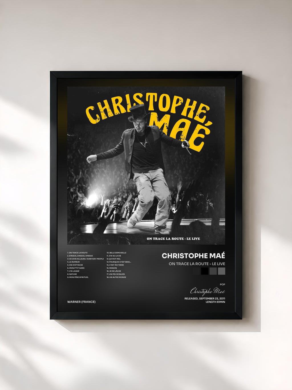 Christophe Maé · On Trace La Route - Le Live