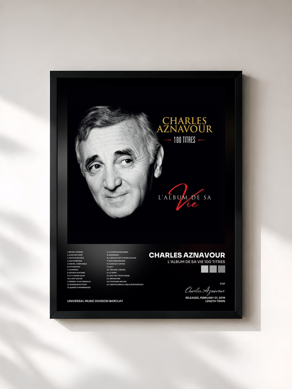 Charles Aznavour · L'album de sa vie 100 titres