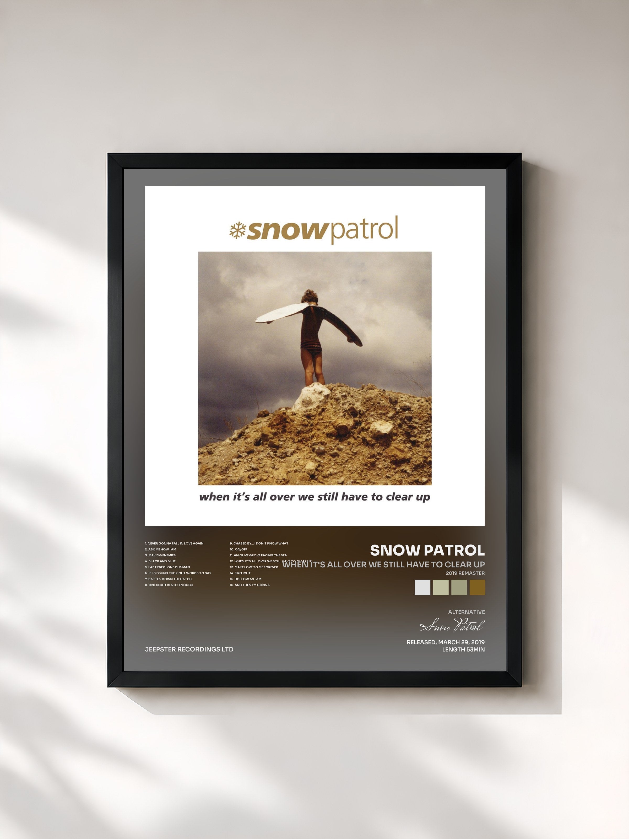 Snow Patrol · When It's All Over We Still Have to Clear Up (2019 Remaster)
