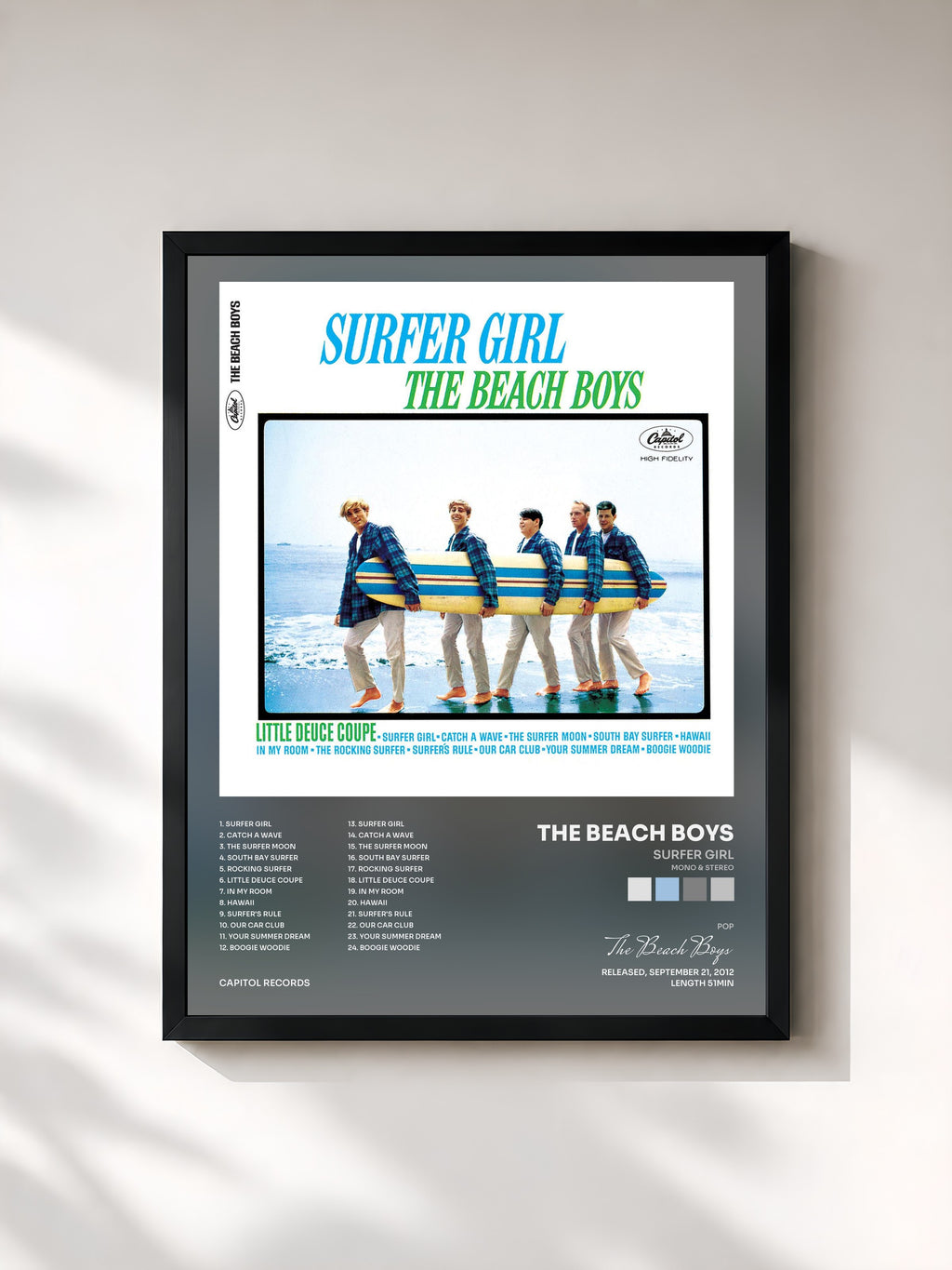 The Beach Boys · Surfer Girl (Mono & Stereo)
