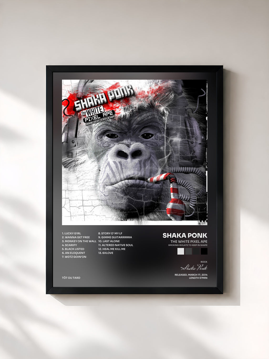 Shaka Ponk · The White Pixel Ape (Smoking Isolate to Keep in Shape)