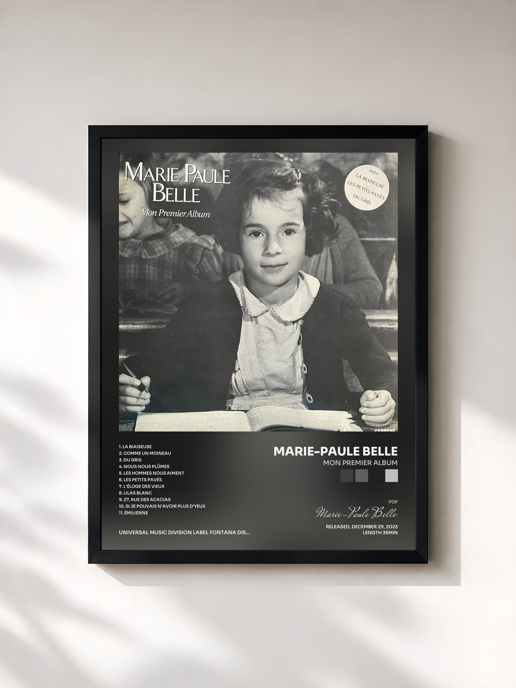 Marie-Paule Belle · Mon premier album
