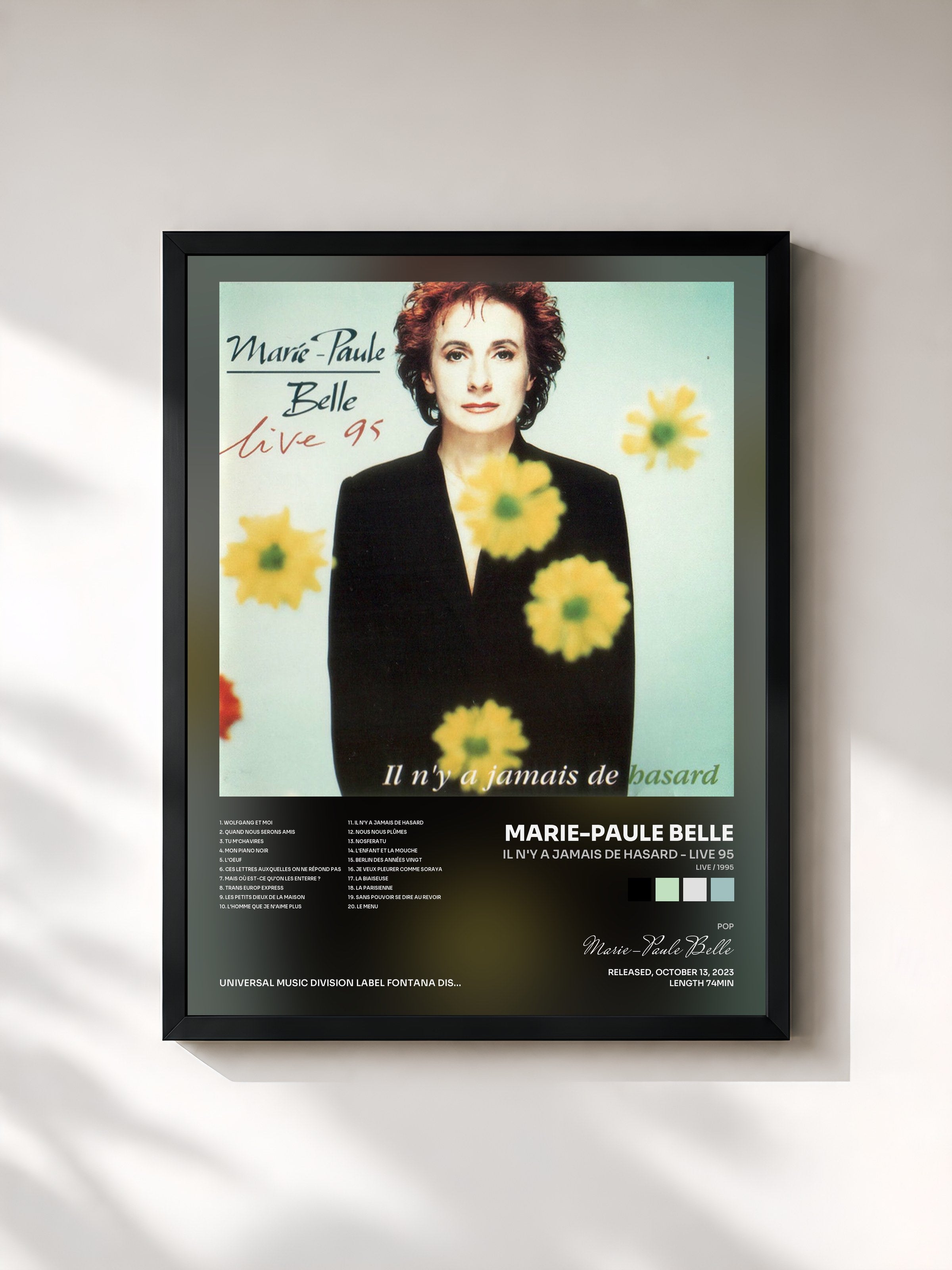 Marie-Paule Belle · Il n'y a jamais de hasard - Live 95 (Live / 1995)