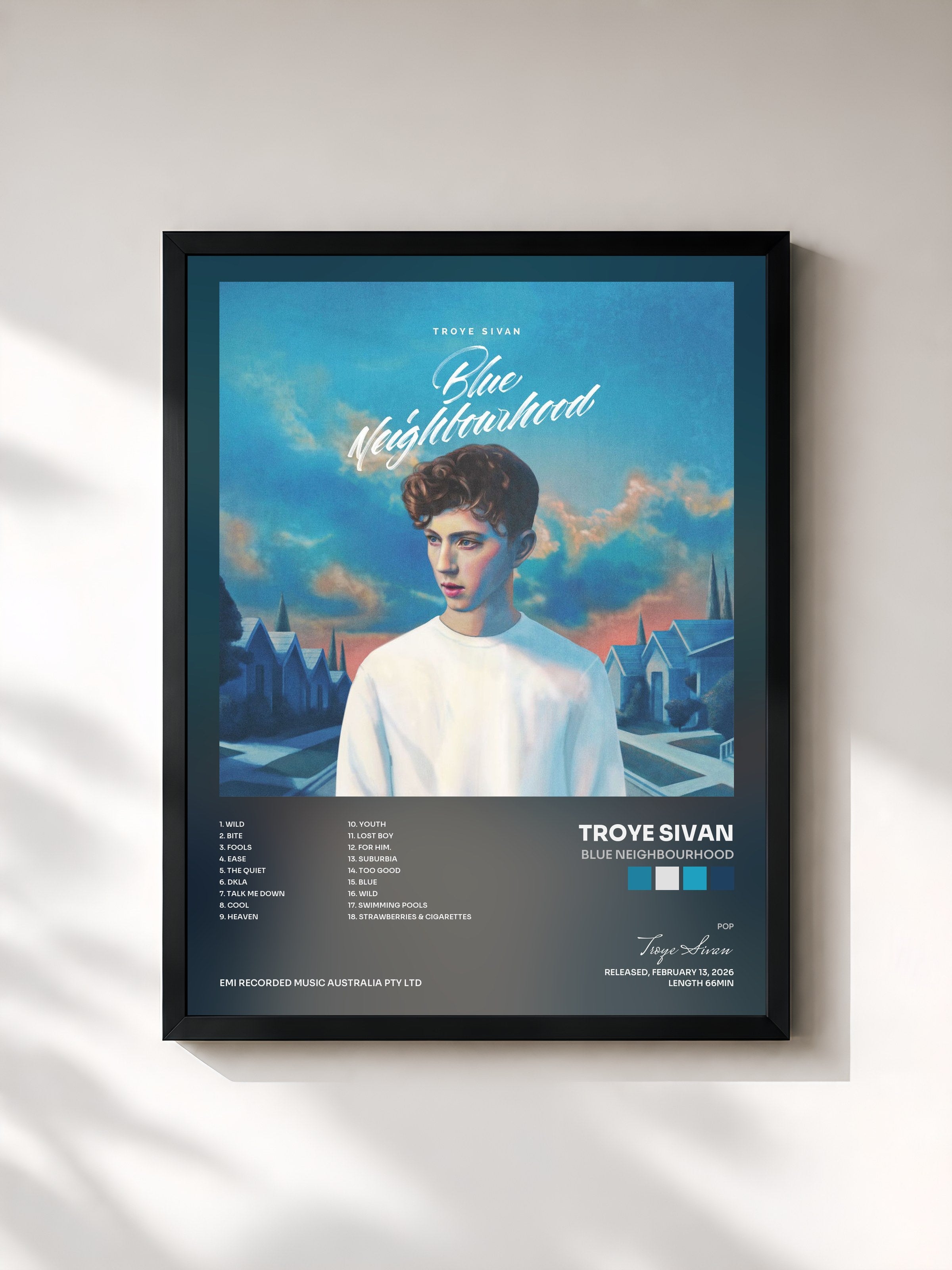 Troye Sivan · Blue Neighbourhood