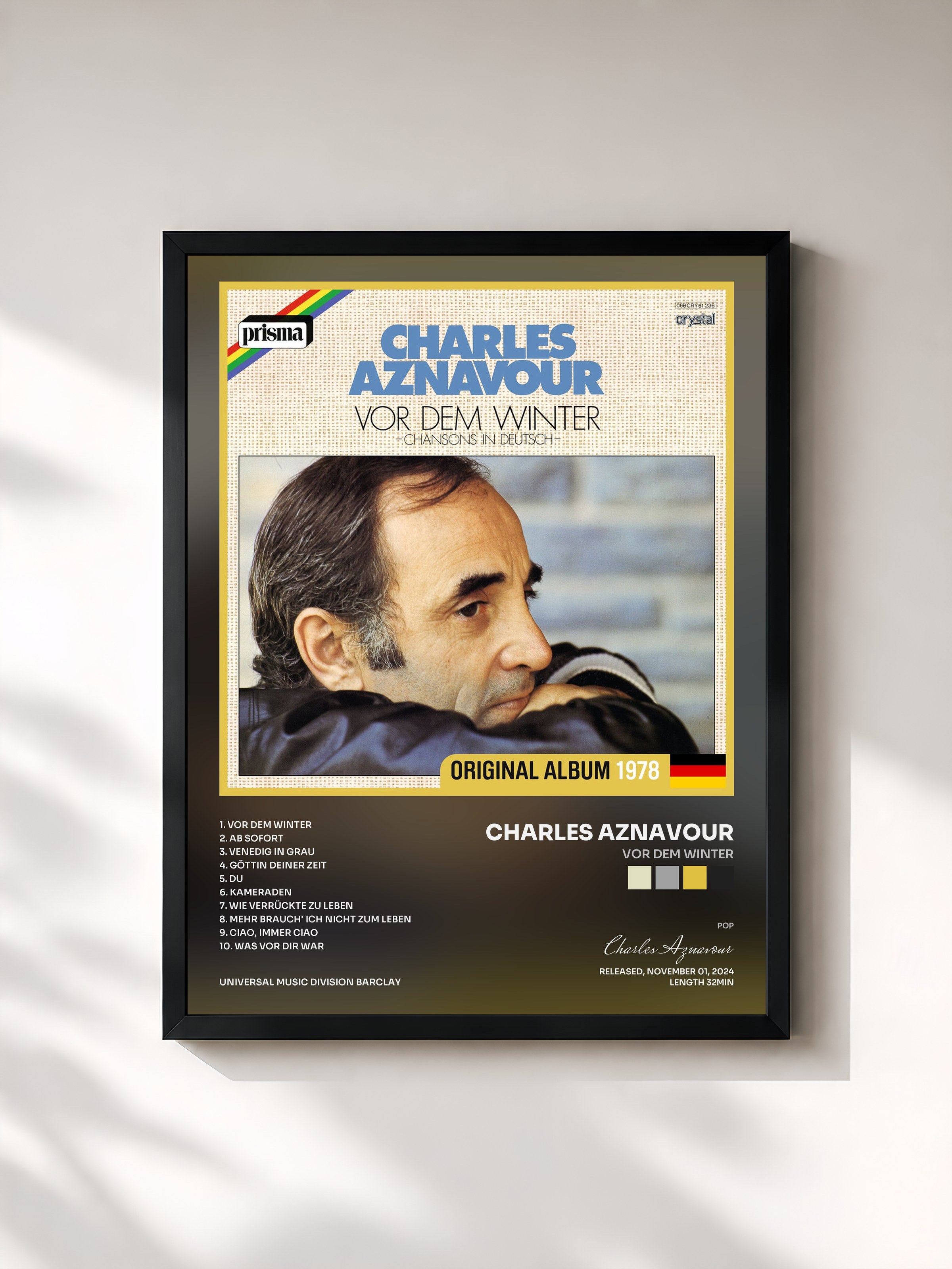 Charles Aznavour · Vor dem Winter
