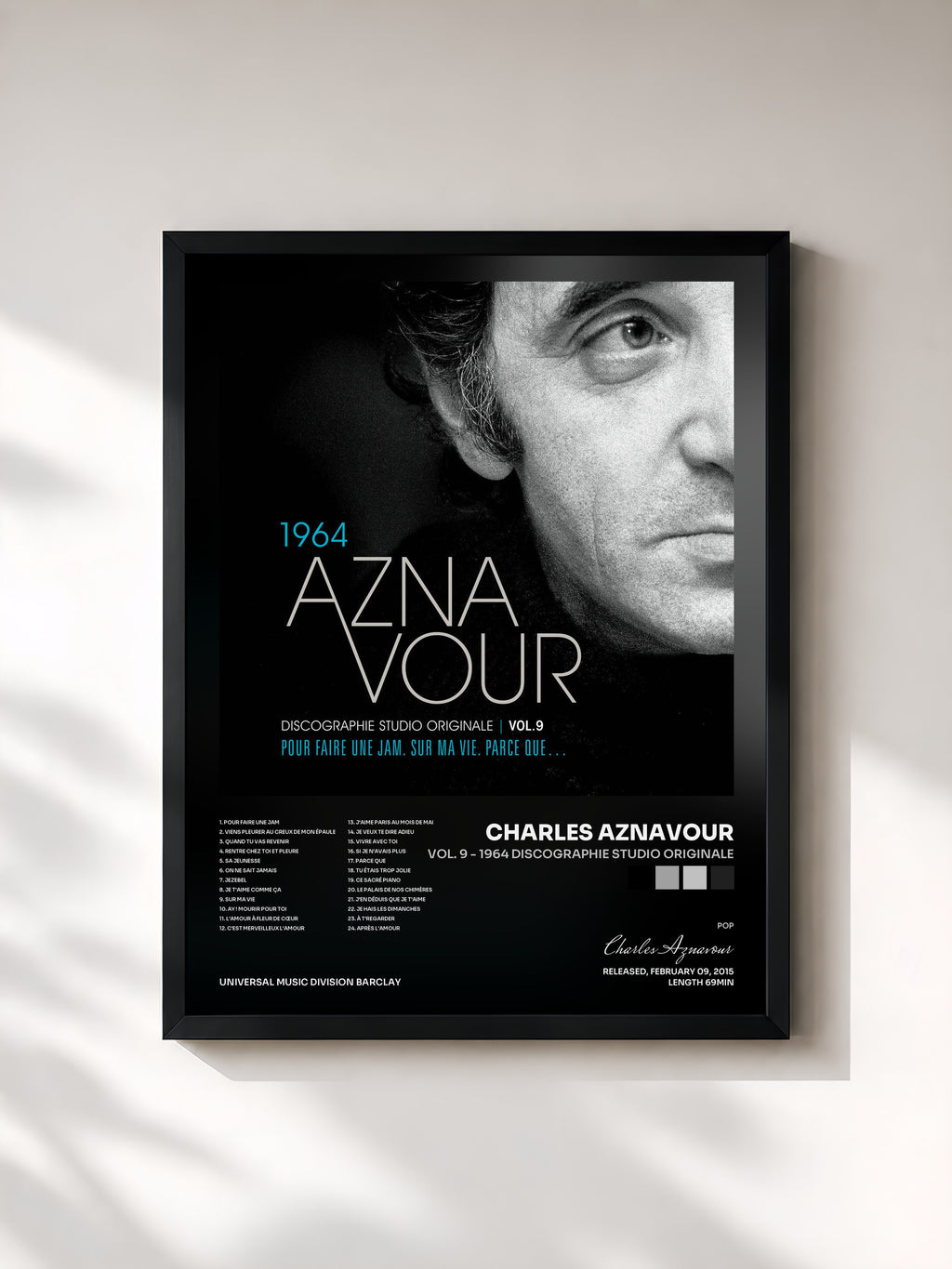 Charles Aznavour · Vol. 9 - 1964 Discographie studio originale
